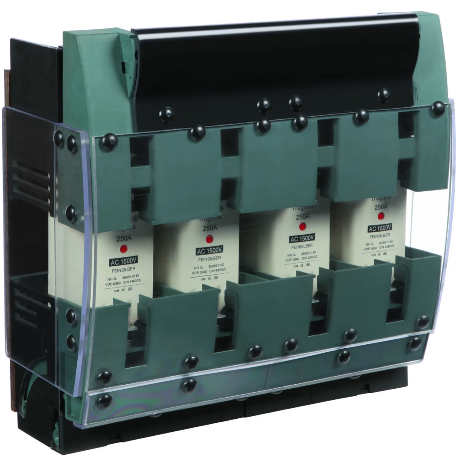 NH Fuse-Switch horizontal design 1200V DC 4-pole