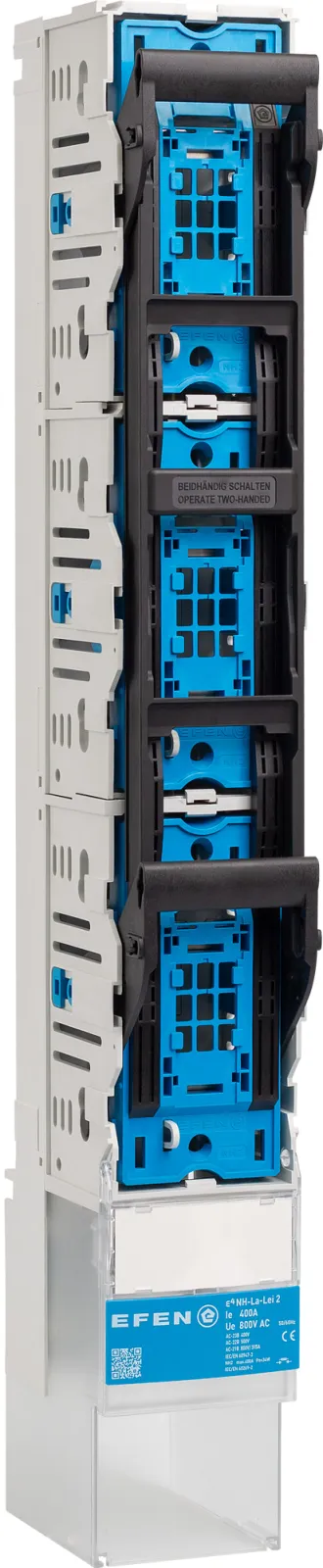 E4 NH Fuse-Switch vertical design 3-pole switching
