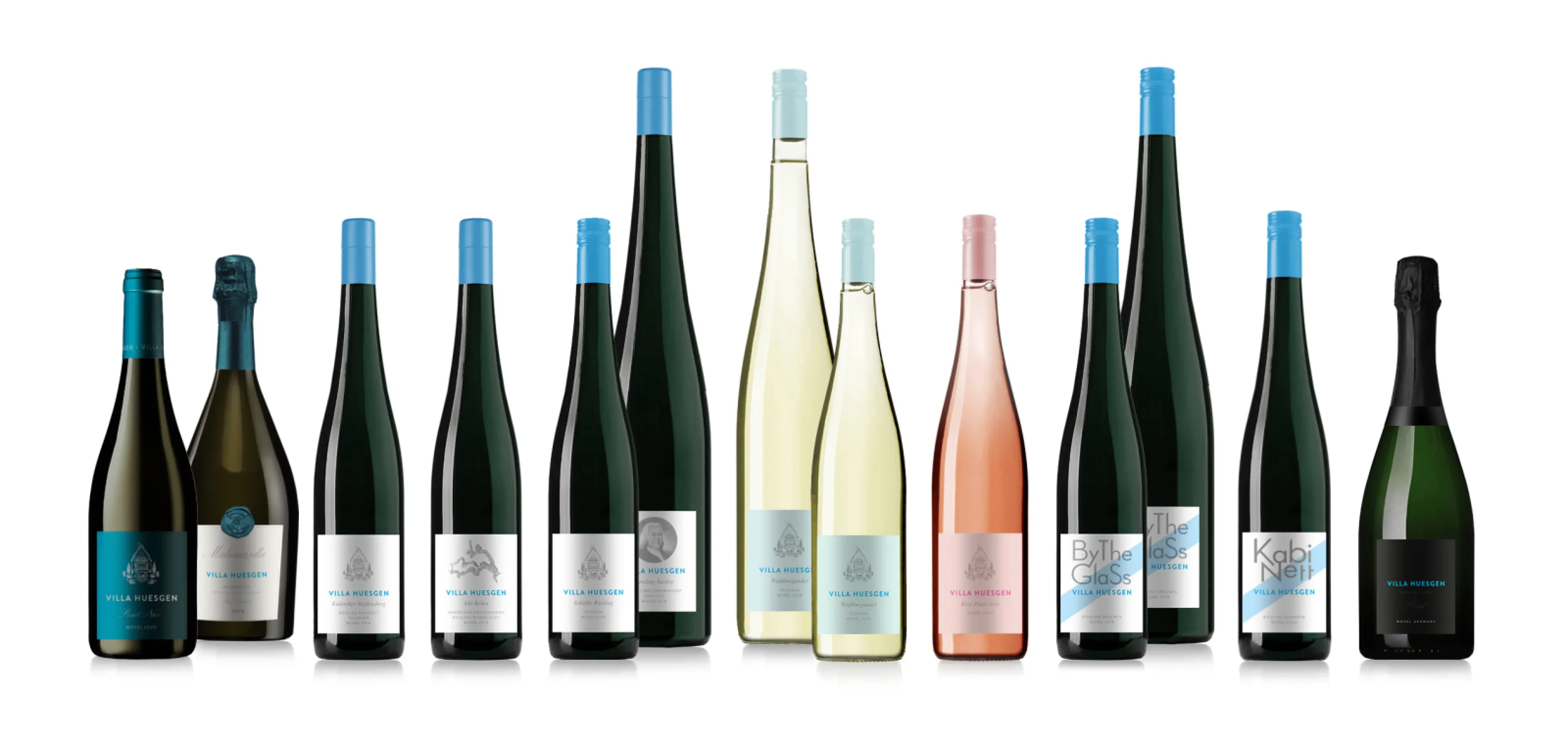 The VILLA HUESGEN wine range