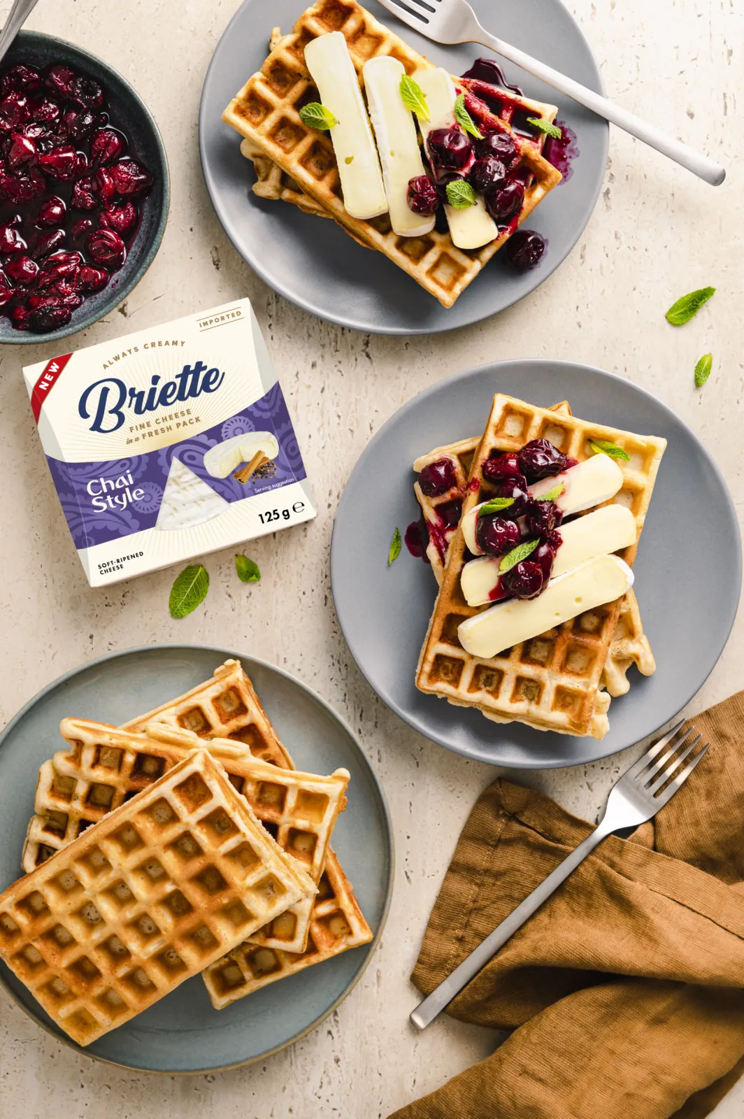 New flavor - Briette Chai Style - with a hint of exotic spices like pepper, cinnamon, ginger, & clove