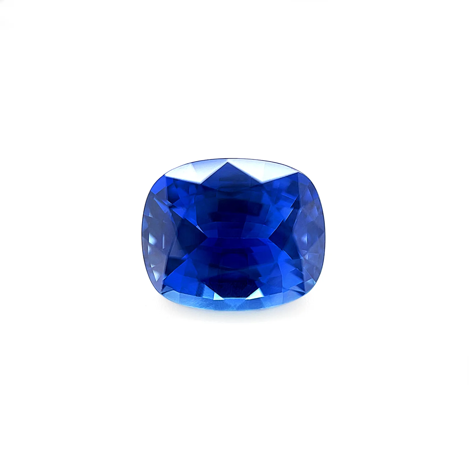 Ceylon Sapphire, Royal Blue, not heated, 12,0x10,0mm, 7,09ct