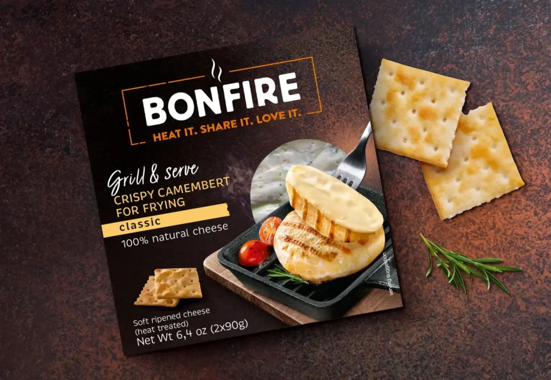 BONFIRE Crispy Camembert for frying