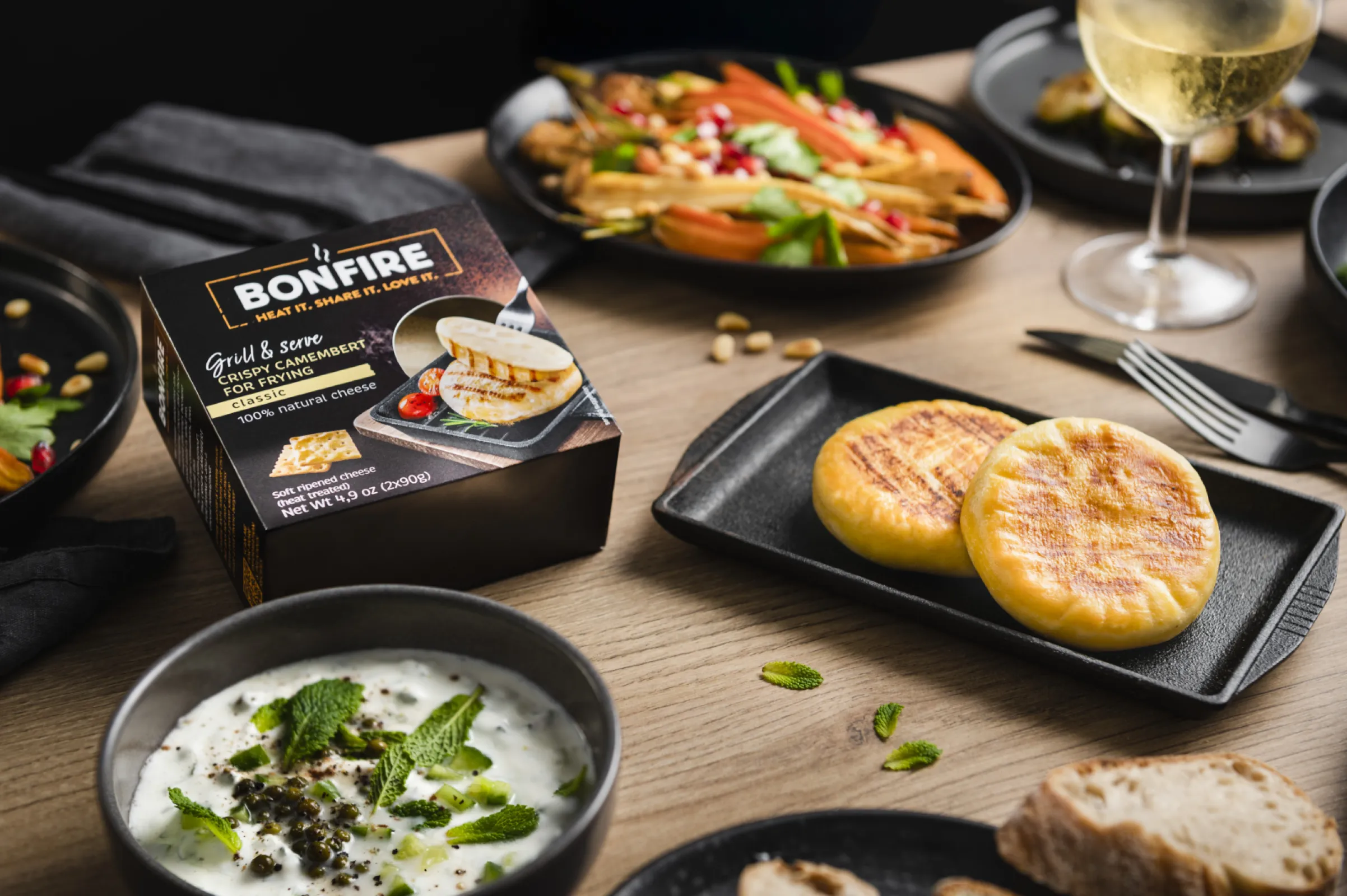 BONFIRE Crispy Camembert for Frying