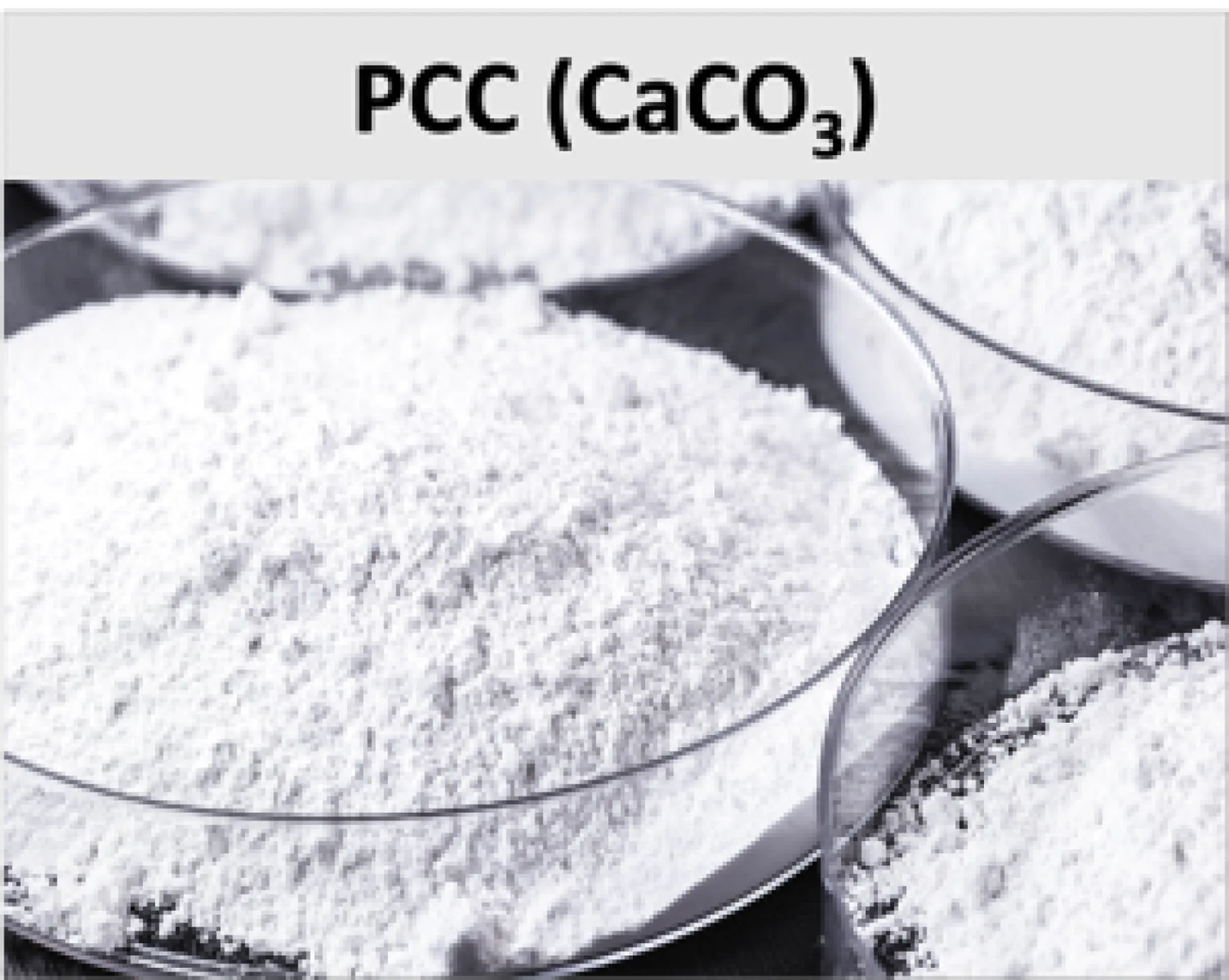 PCC Precipitated Calcium Carbonate CaCO3