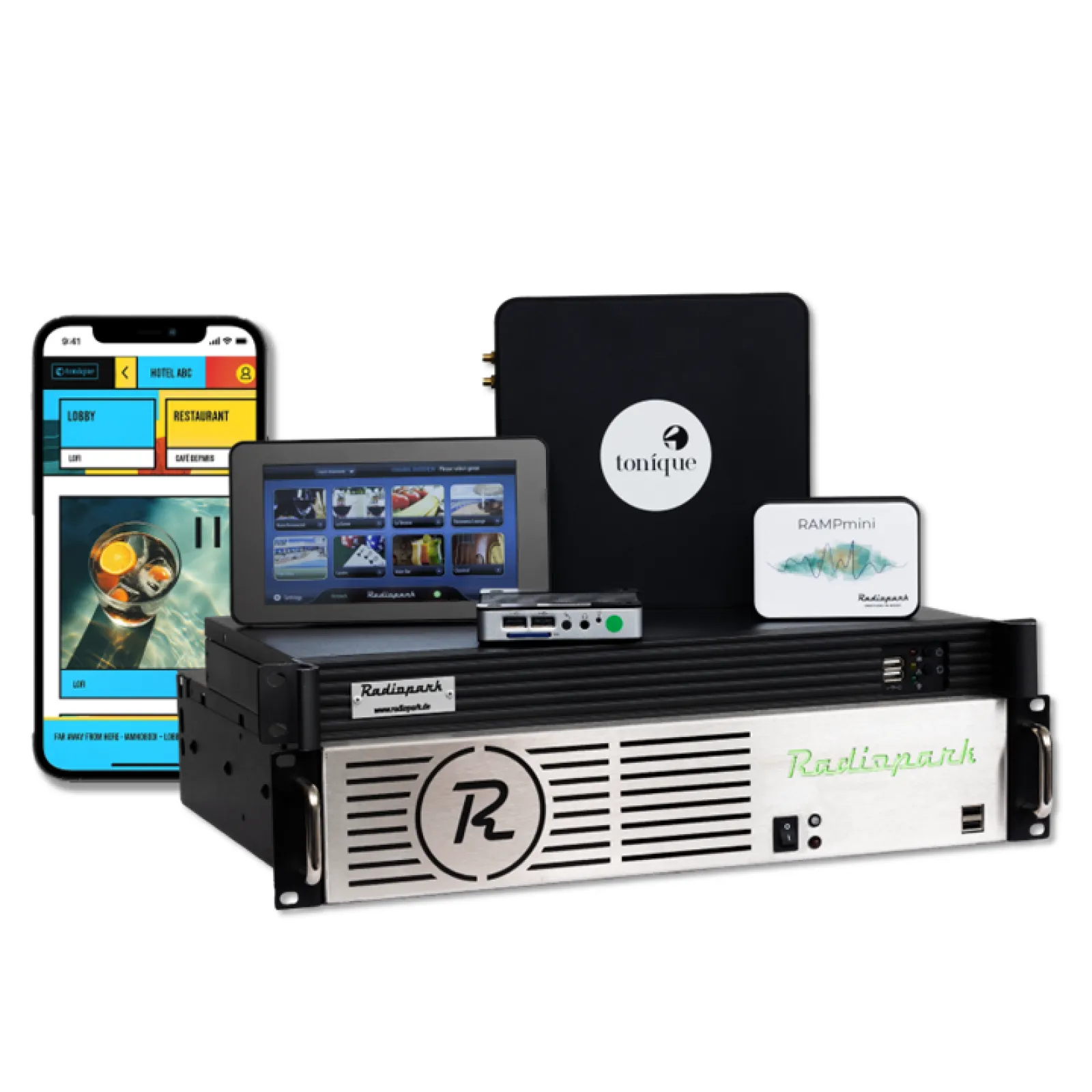 Radiopark Mediaplayer family