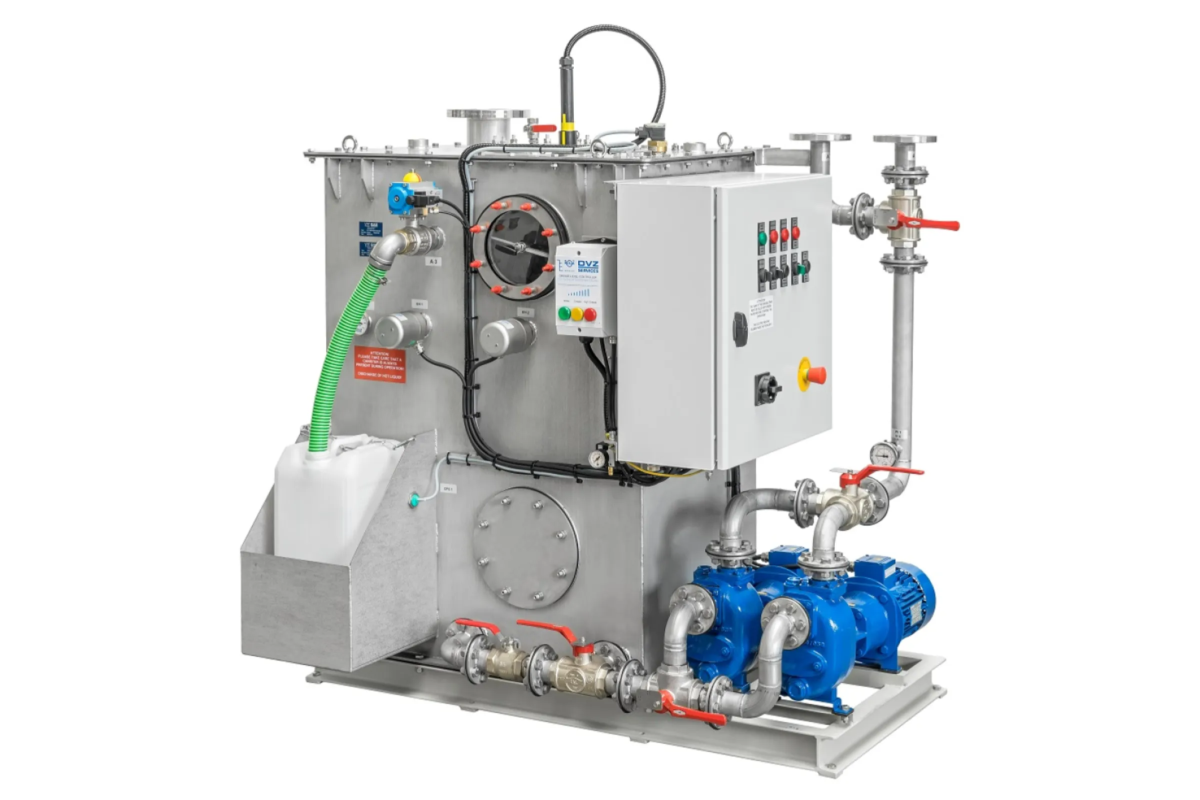 DVZ-FT AGD - FAT TRAP WITH AUTOMATIC GREASE DISCHARGE