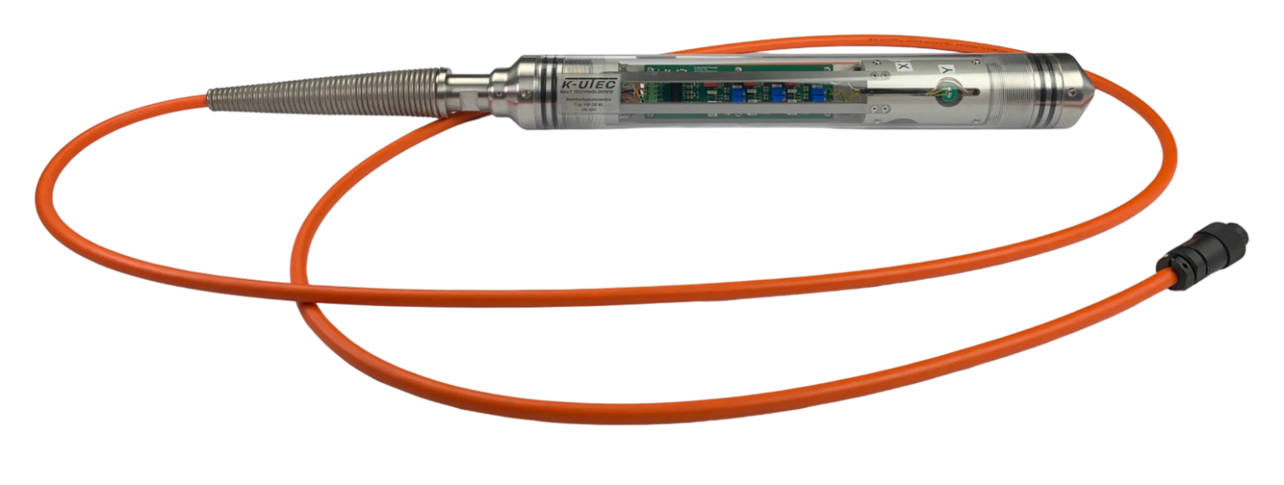 KU-BRL - KUTEC Borehole 3 component velocity proportional Seismometer