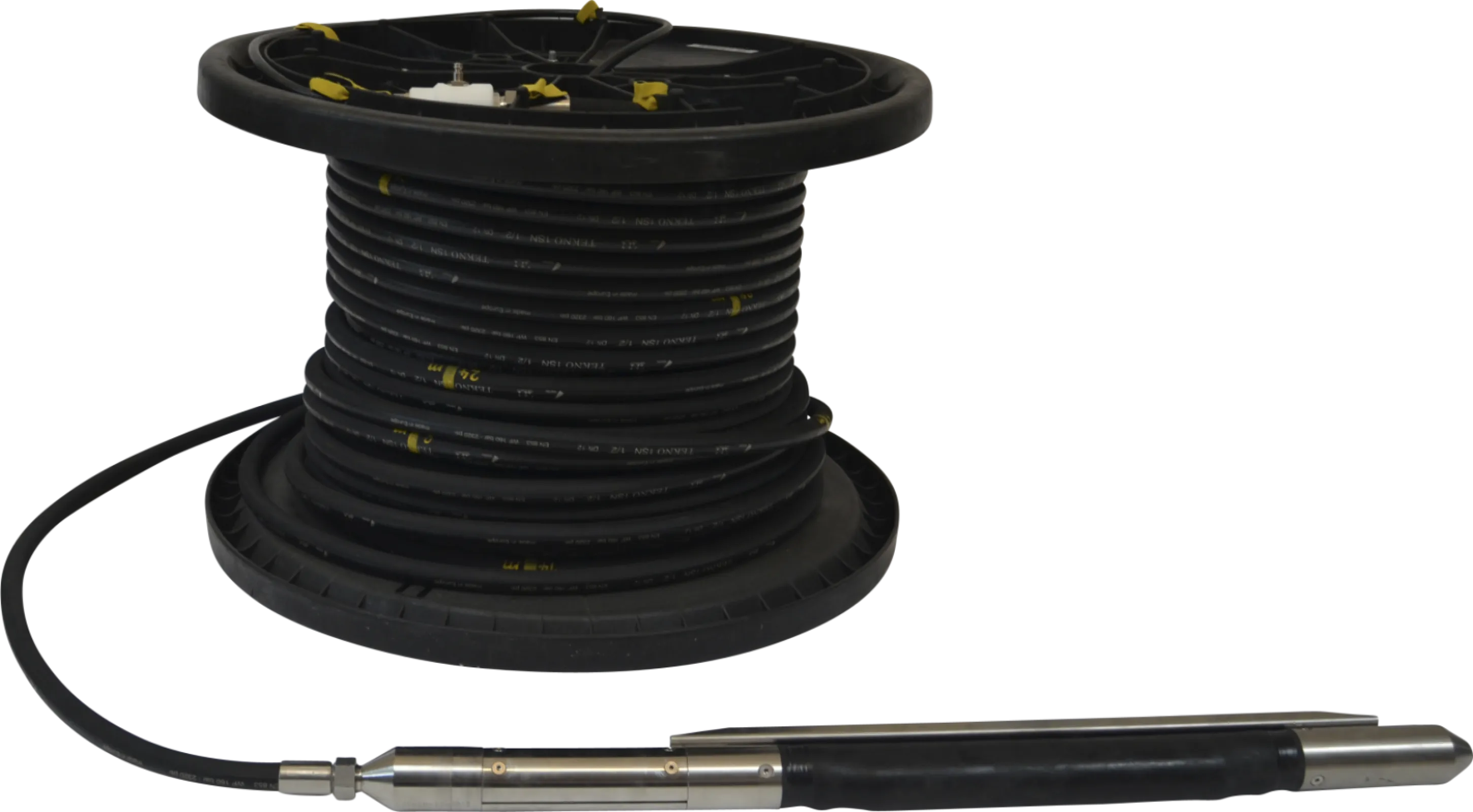 The borehole source BIS-SH generates horizontally polarized shear waves (SH) and compressional waves (P) in dry or water filled boreholes and can be used in vertical or horizontal boreholes.
