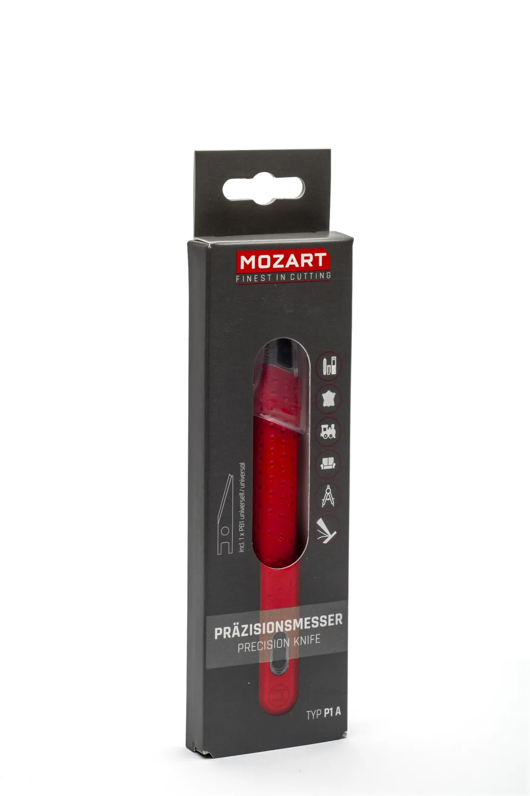 P1A Precision Knife packaging for points of sale