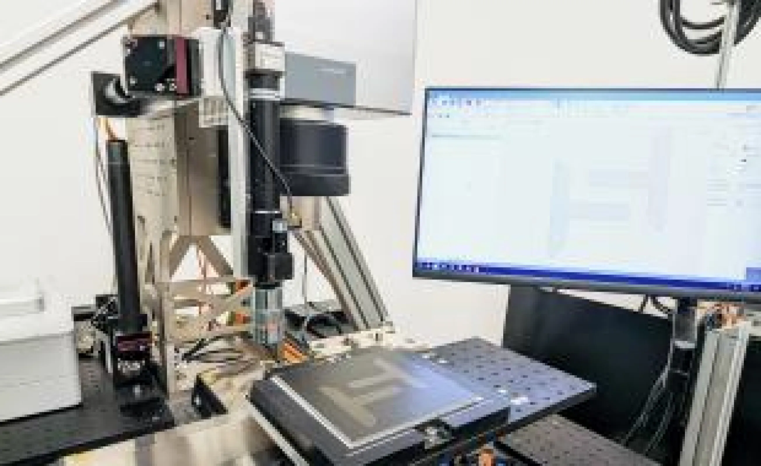 XL SCAN setup in Turner Laser Systems' laser laboratory