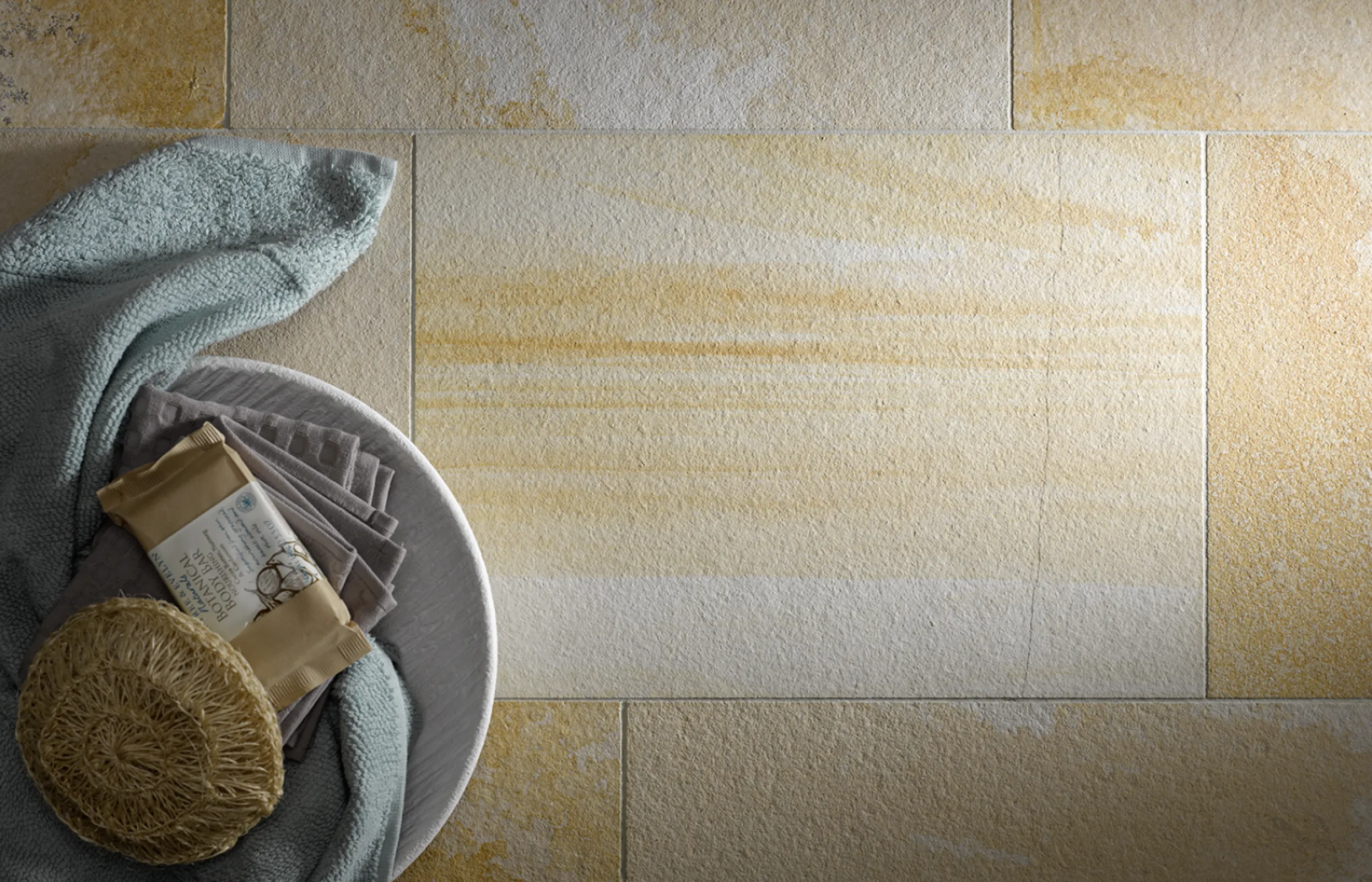 Solnhofer Natural Stone detail flooring