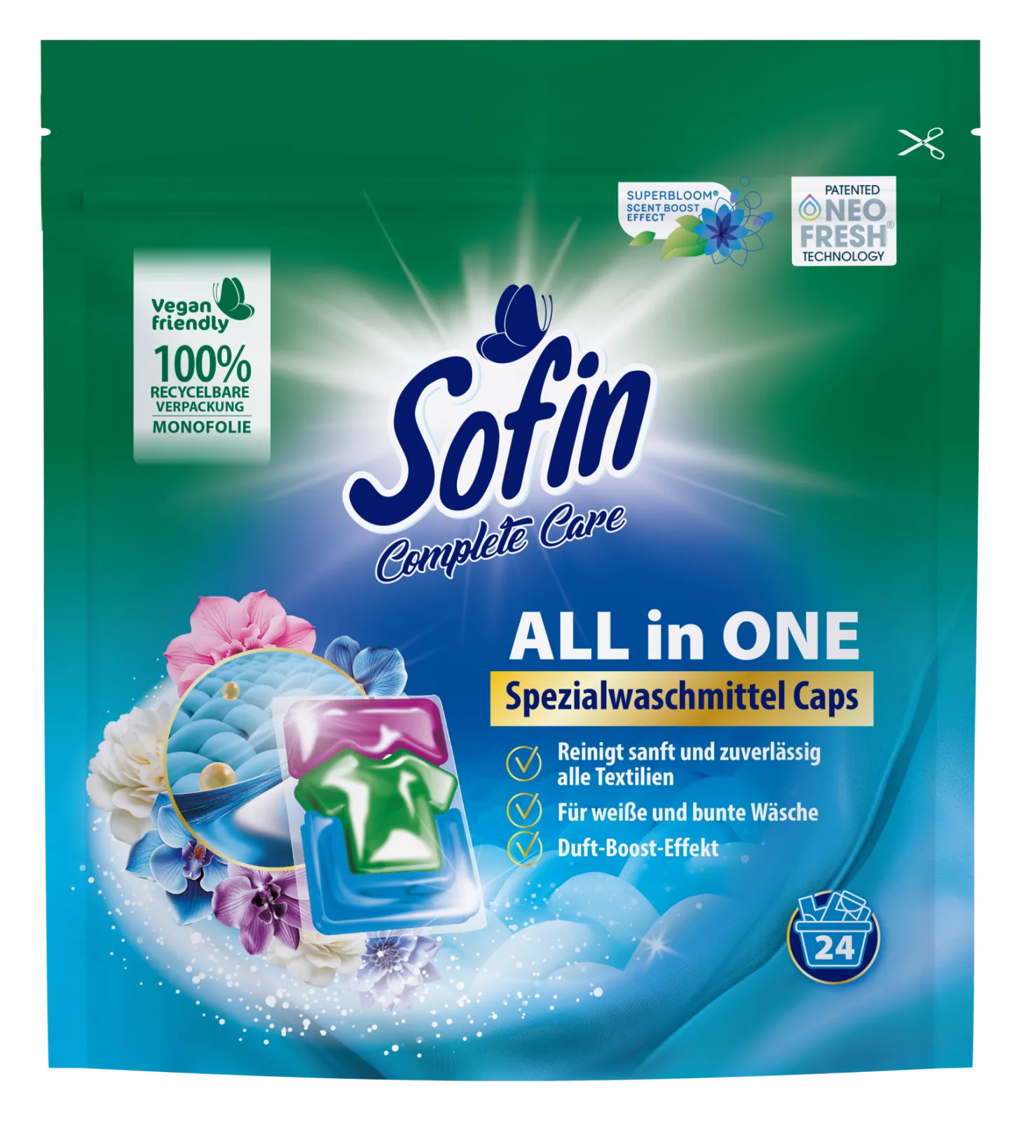 Sofin Washing Caps All-In-One