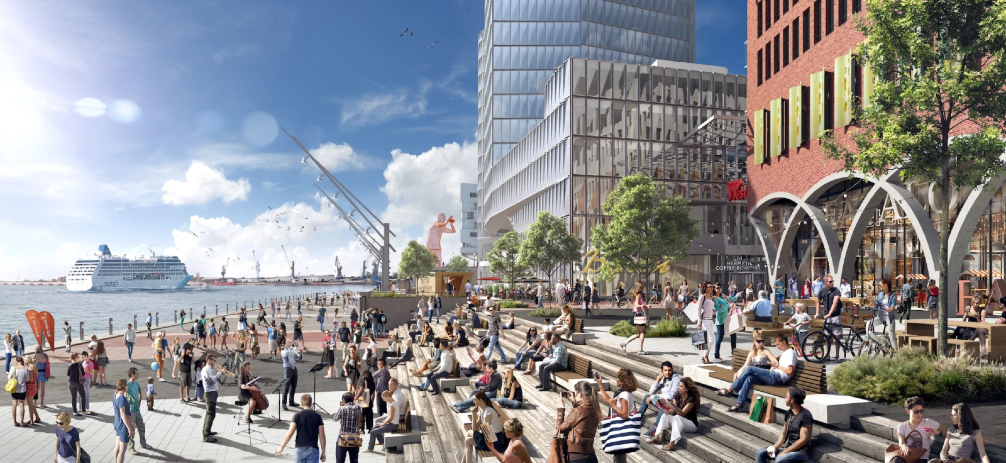 Cruise Center HafenCity at Westfield Shopping Mall