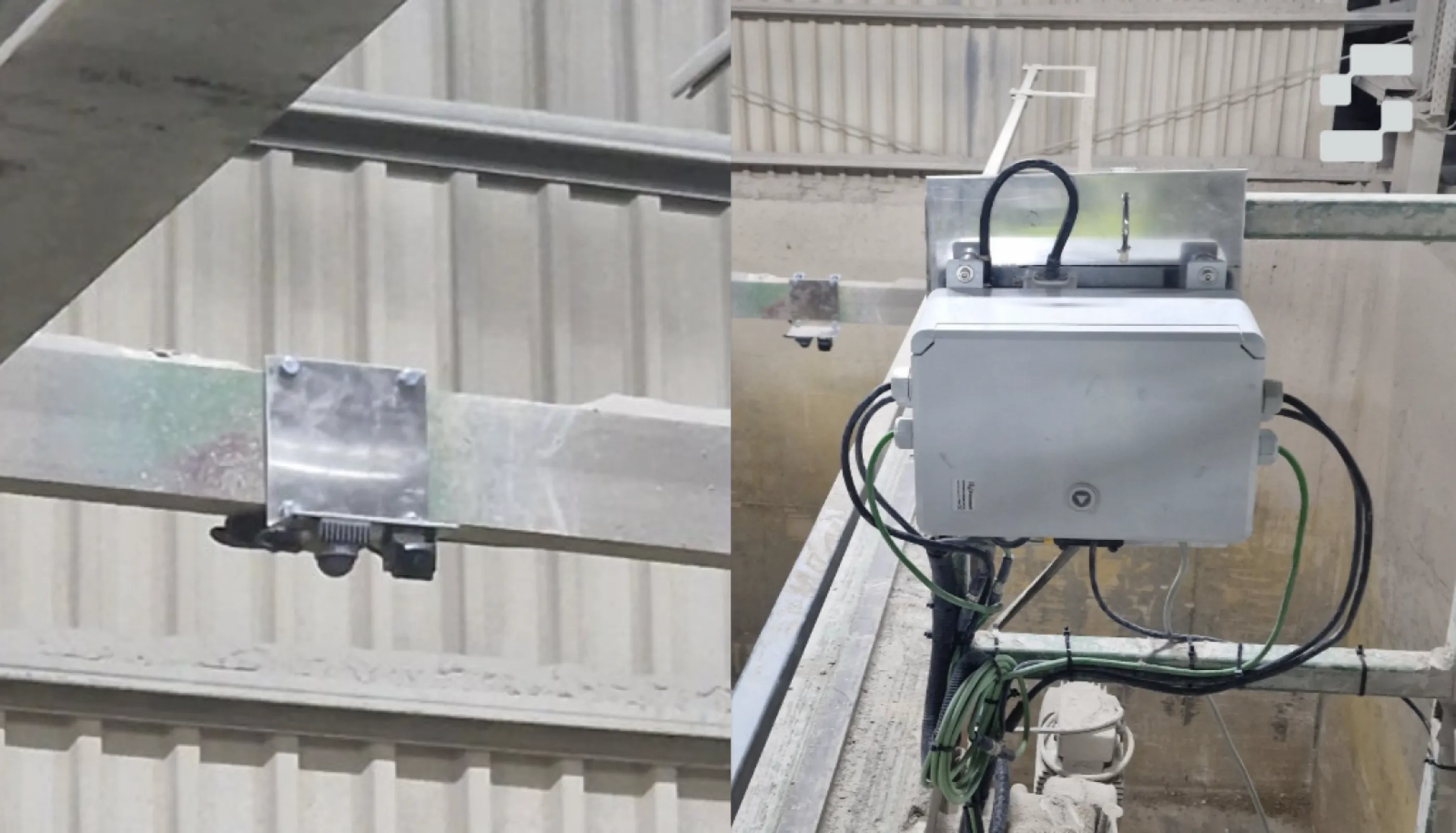 Installation at customer