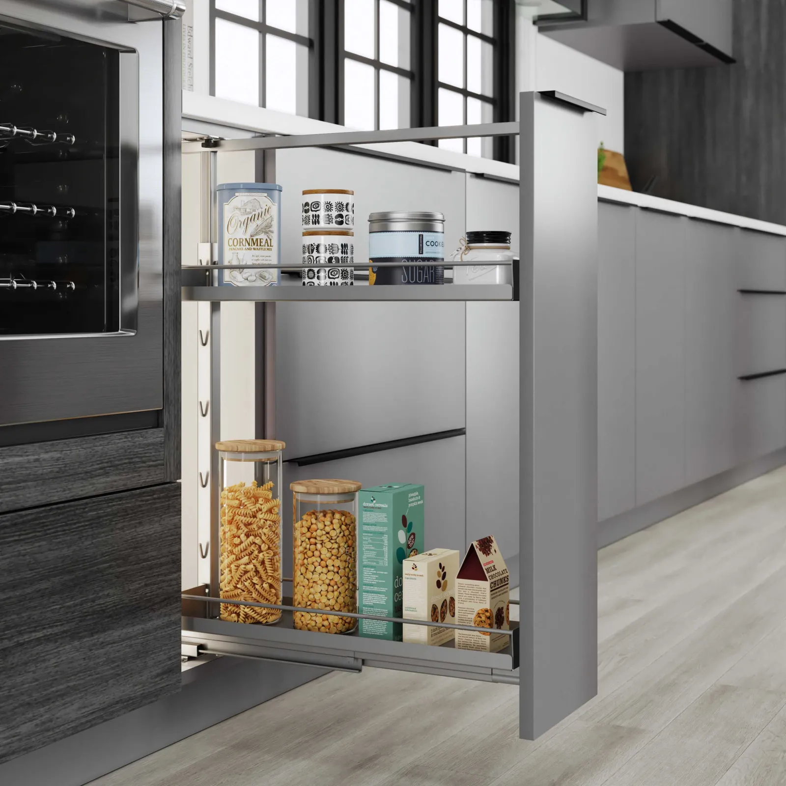 Dispensa Base Pullout