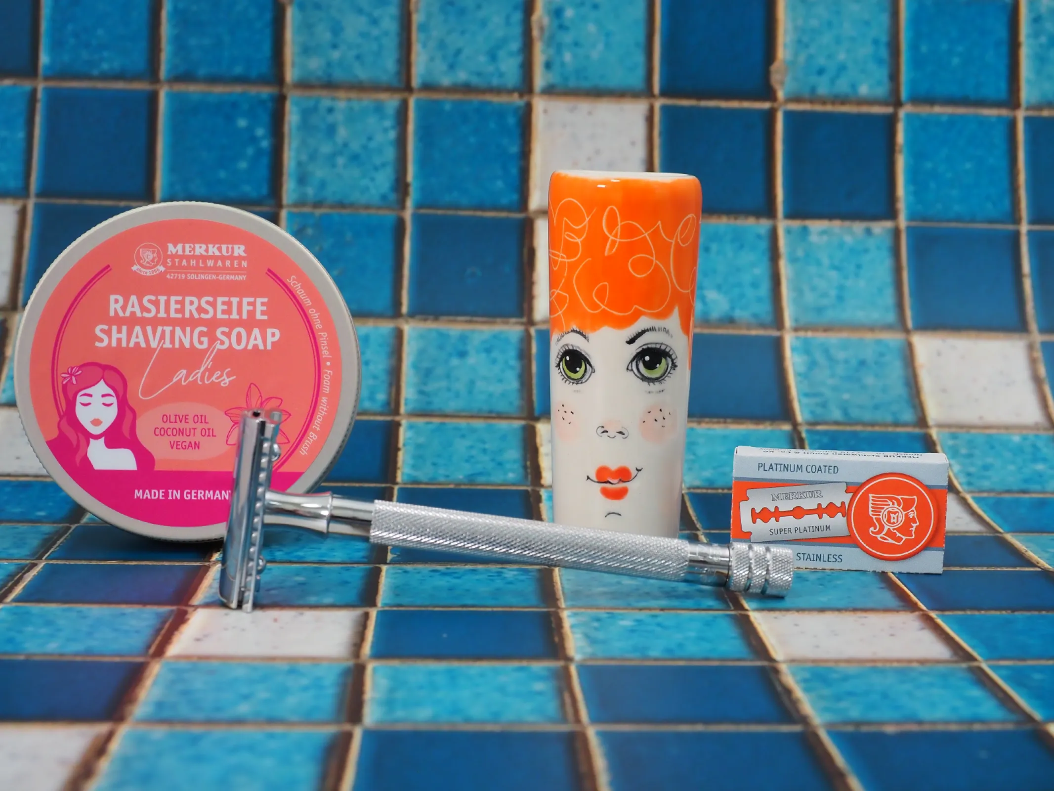 MERKUR VEGAN LADIES SHAVING SOAP