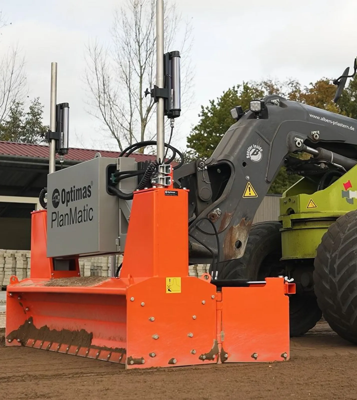 Optimas PlanMatic laser grader