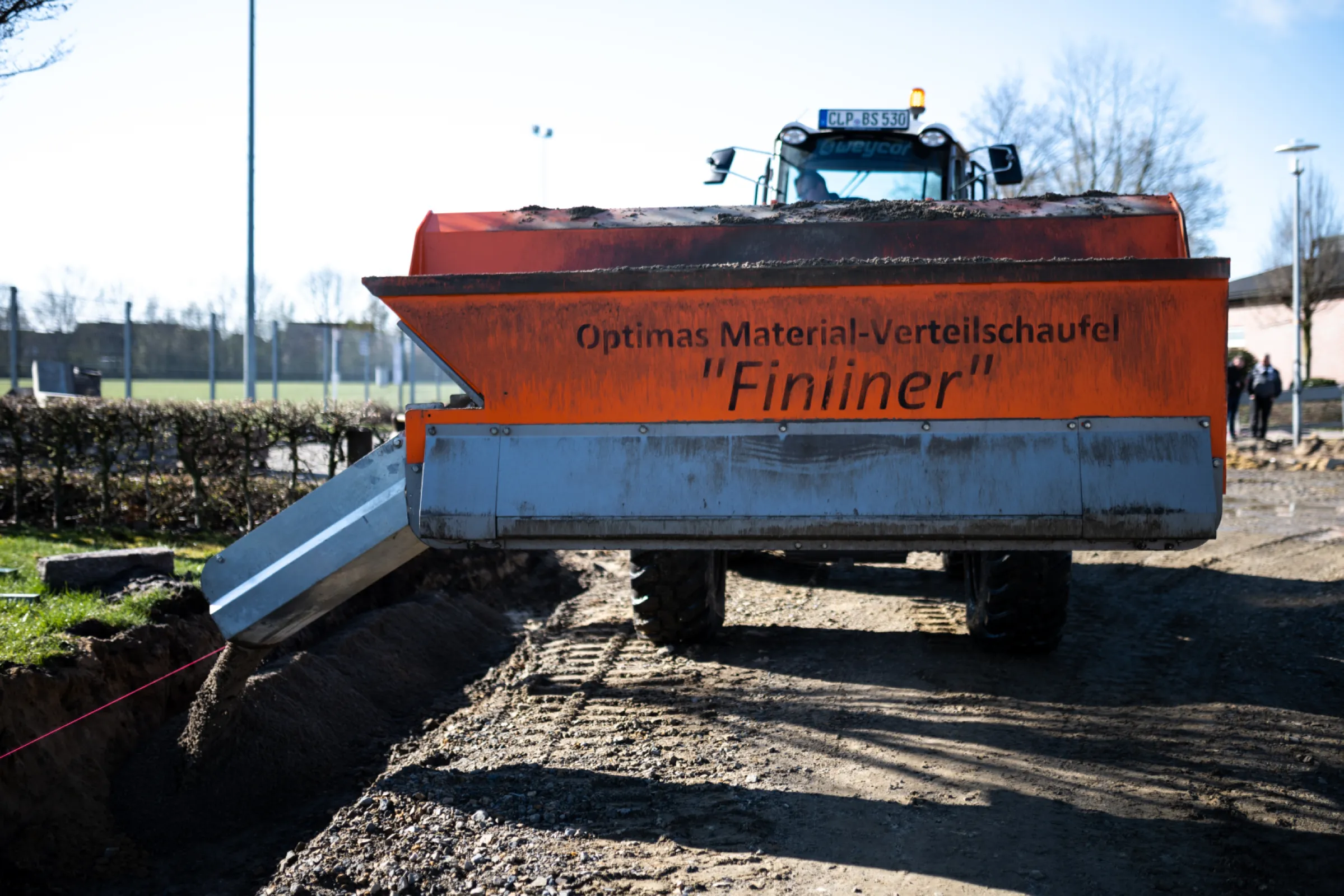 Optimas Finliner Side-shoot bucket