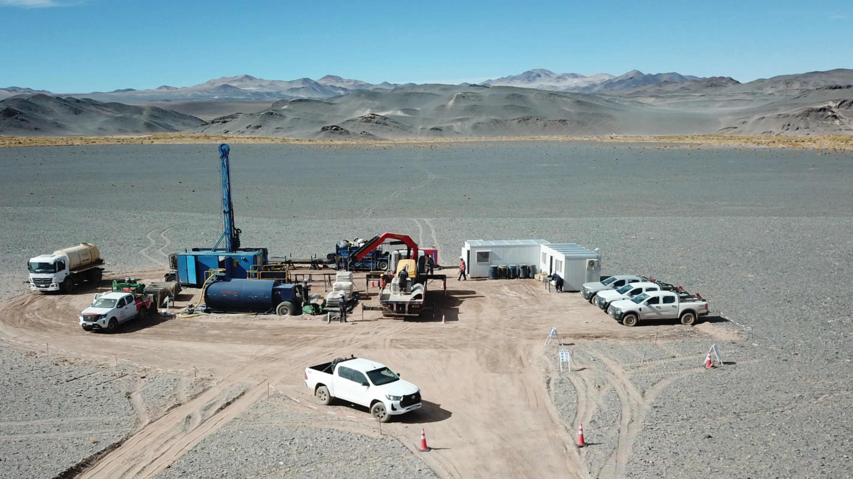 Planalto Geoservicios SA - drilling operations in Carachi Blanco Project