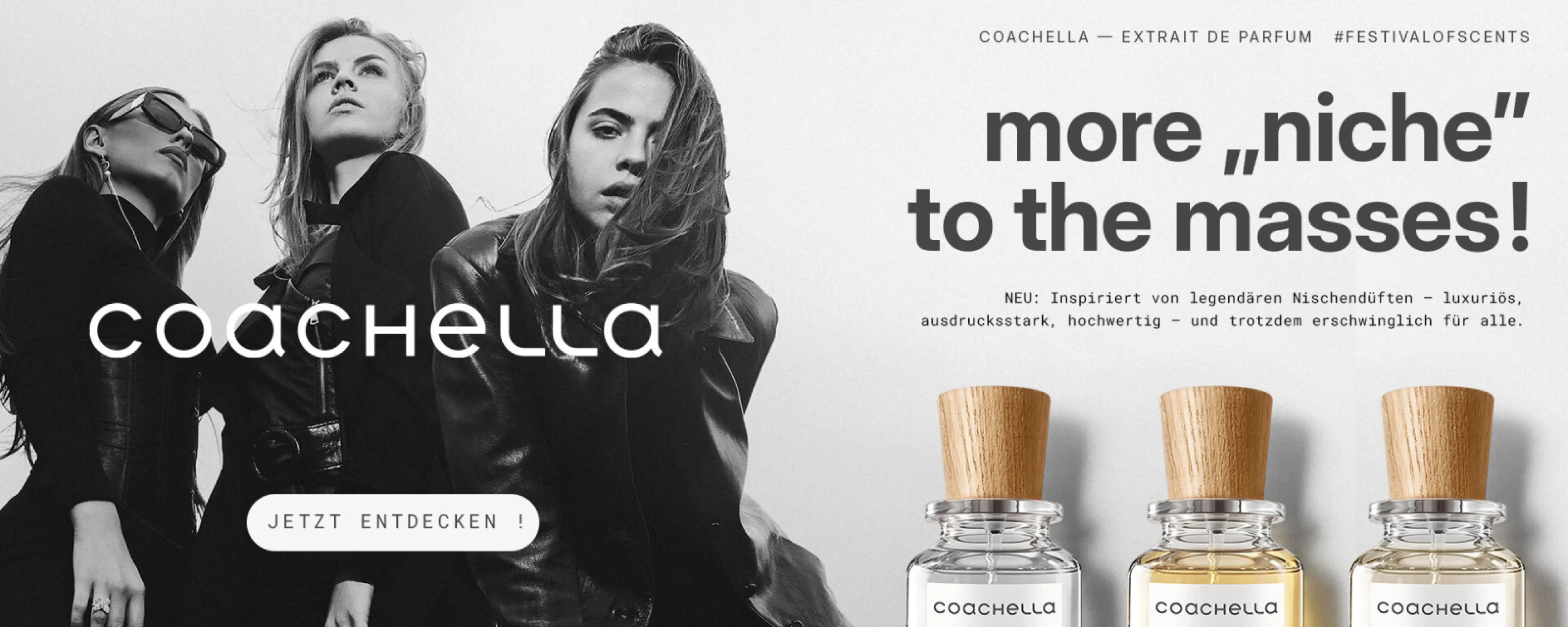 Our new Extrait de Parfum - Coachella