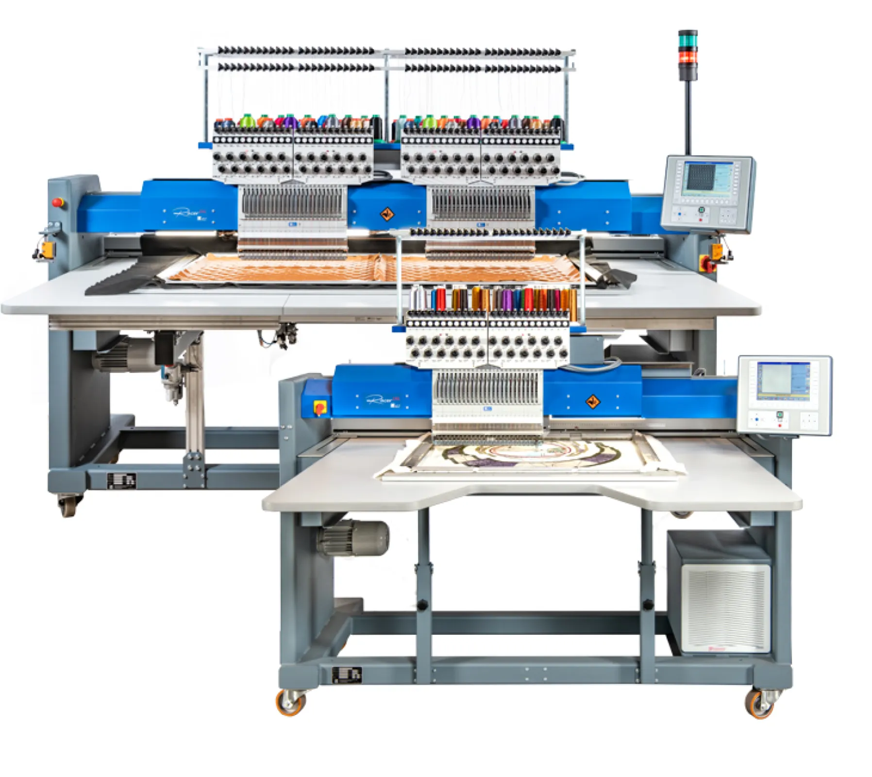 RACER XL - ZSK Multi-Head Embroidery Machine