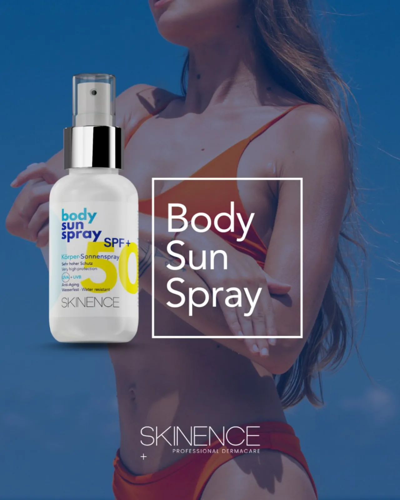 BODY SUN SPRAY SPF50+