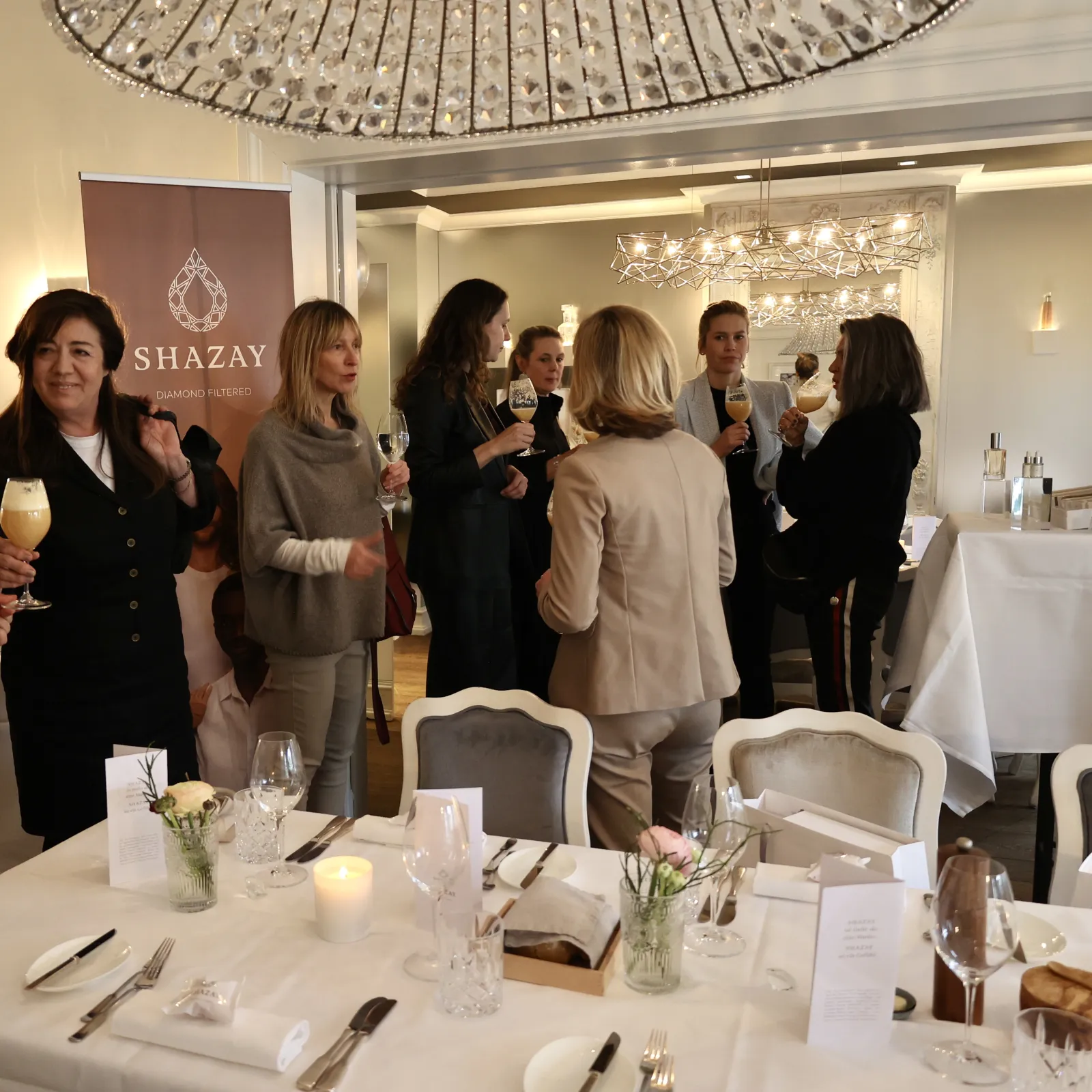 SHAZAY press lunch, Munich, Germany