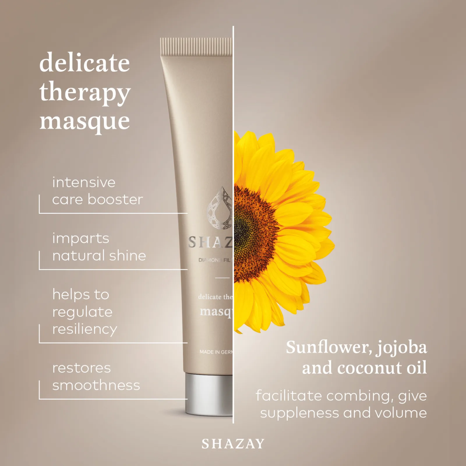 SHAZAY Delicate Therapy Masque ingredients