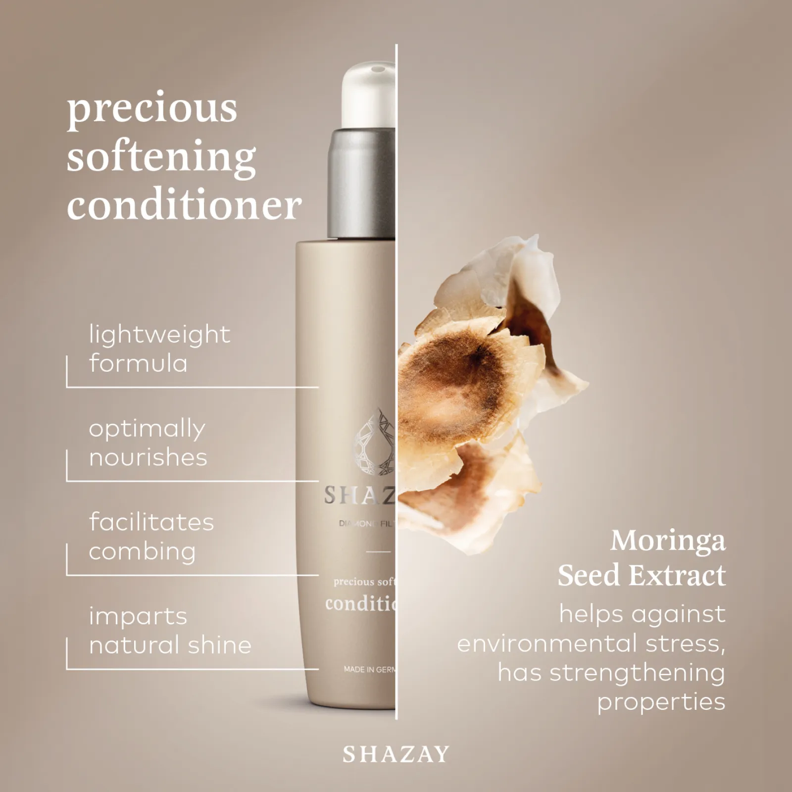 SHAZAY Precious Softening Conditioner ingredients
