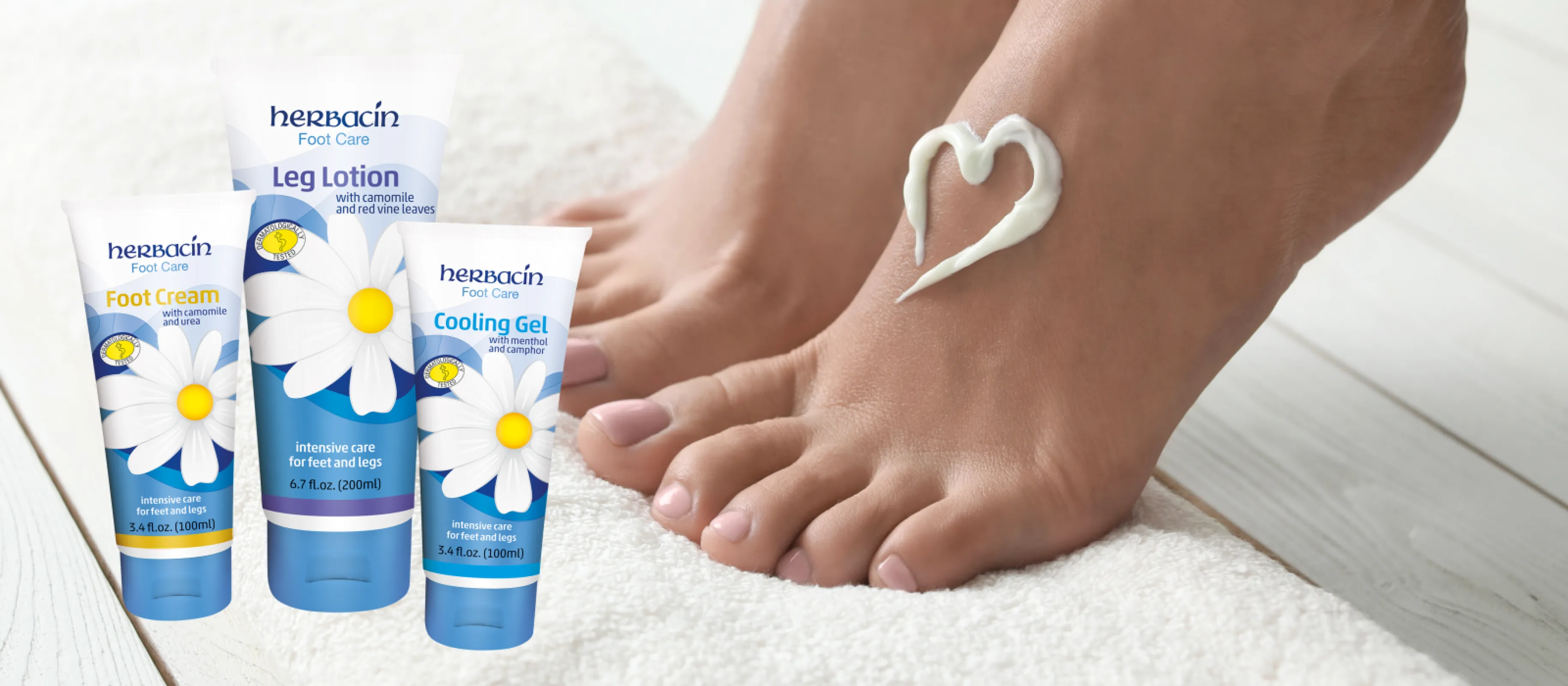 Herbacin kamille Foot Care