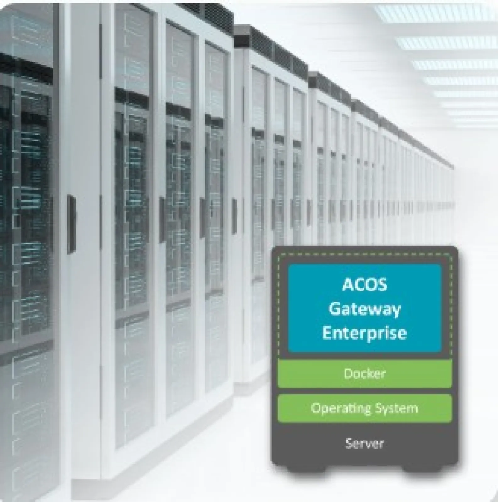 ACOS Gateway Enterprise provides you with the link between SCADA and telecontrol network. ACOS Gateway Enterprise is provided as a Docker image and can be installed on SUSE SLES or RedHat Enterprise Linux.