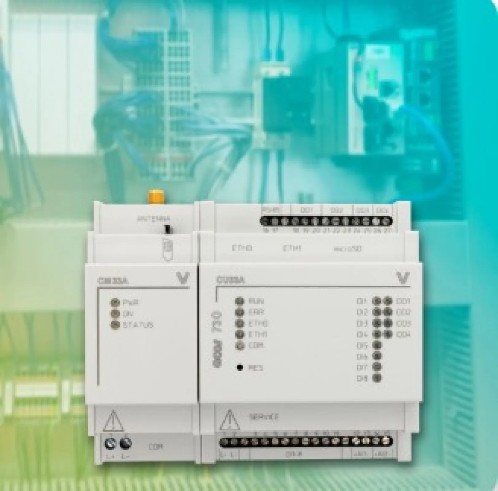 The ACOS 730 is flexible for use in small telecontrol tasks. Not only is it the latest member of the ACOS 7 product family, it is also one of the most powerful controllers in its class currently available on the market.  Typical applications for the ACOS 730 are, for example, as a smart grid controller for the intelligent control of local network stations, the control of street lighting or as a control and monitoring unit in networks of pipe-bound media.