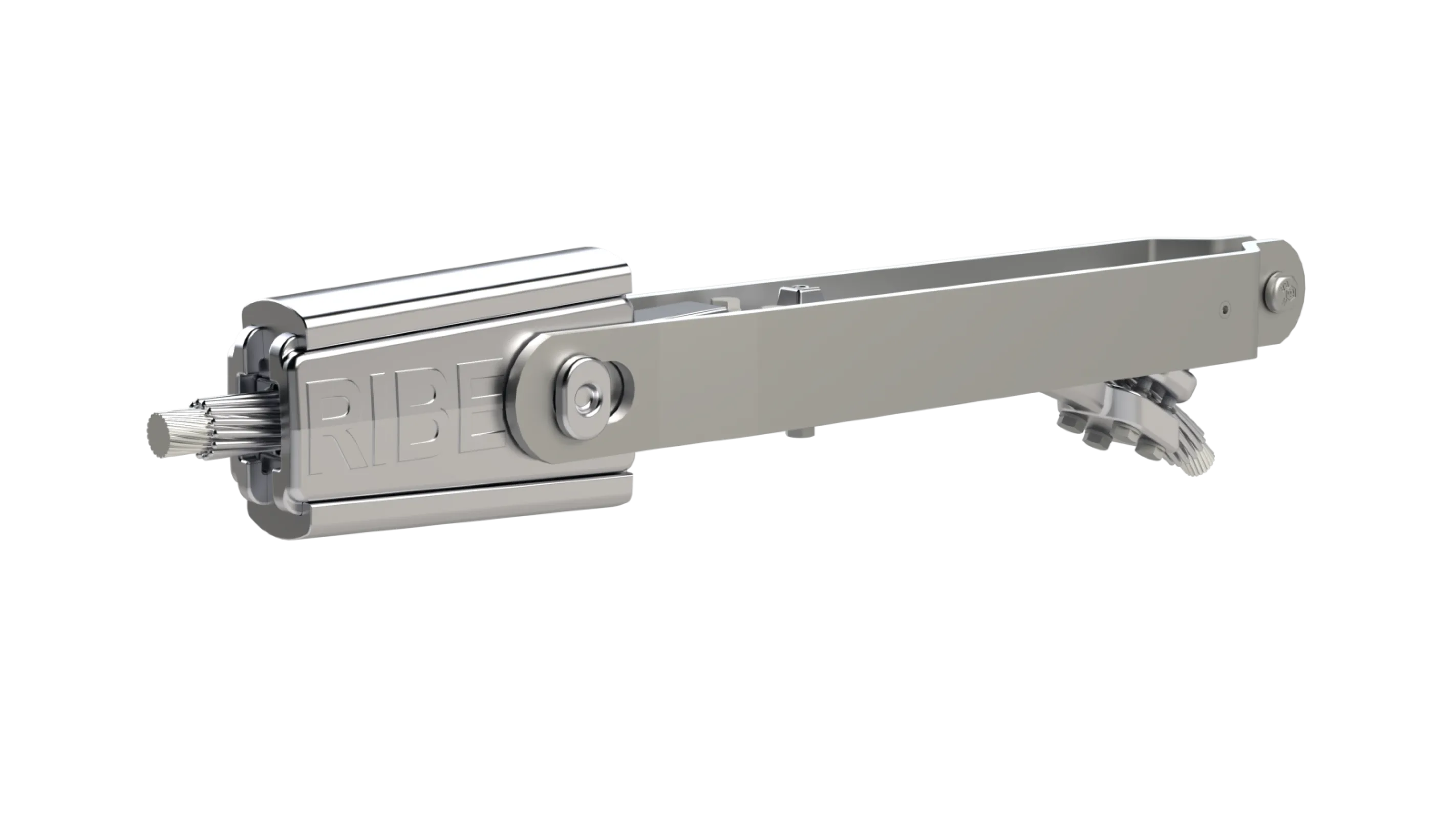 Wedge-type tension clamp