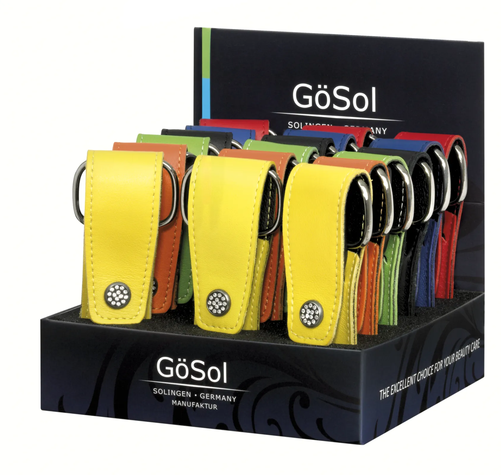 GöSol Display of Manicure Set 6 Colors
