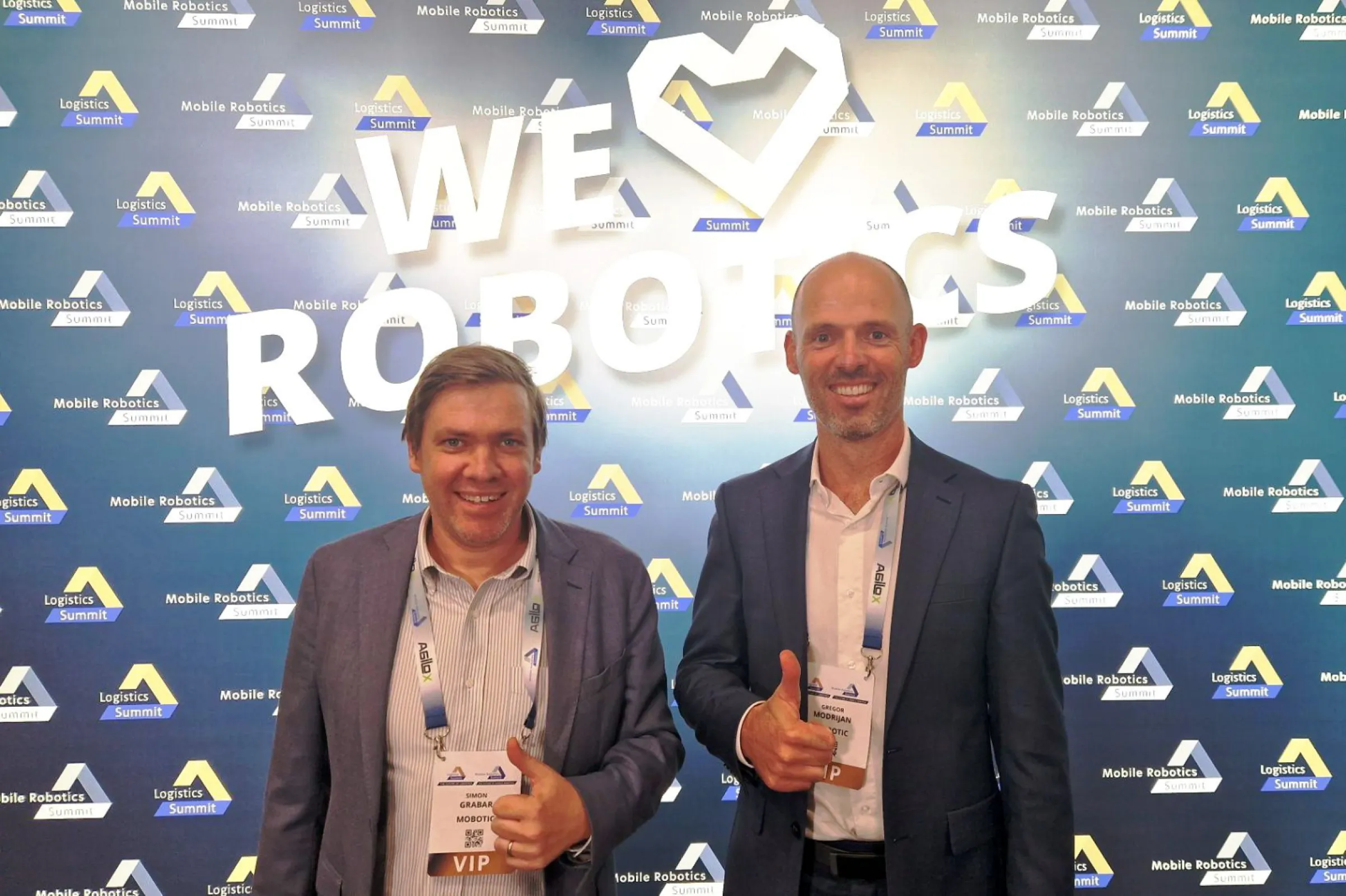 Mobotic CEO - Gregor Modrijan & CTO - Simon Grabar