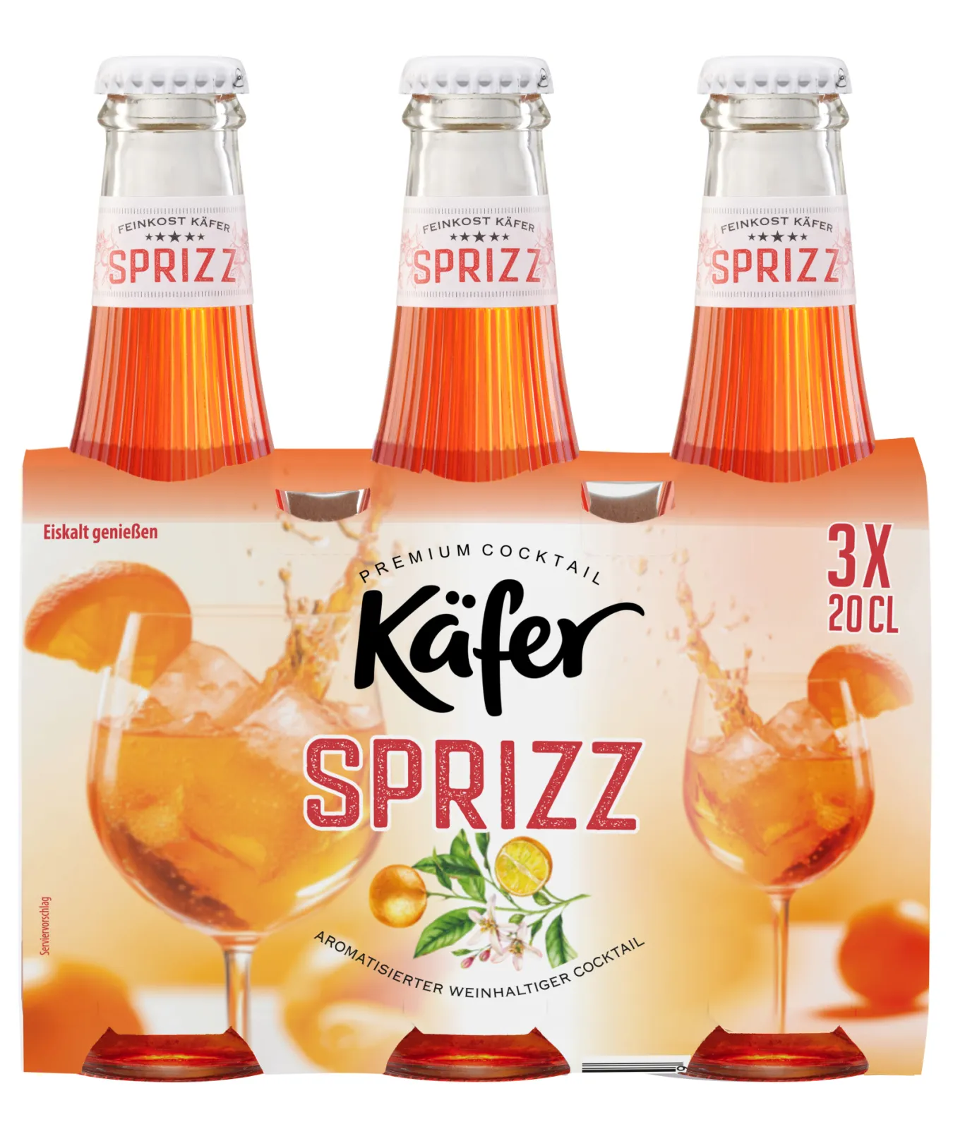 Käfer - Sprizz - Cluster 3 x 0,2 liter Käfer - Sprizz - Cluster 3 x 0,2 liter