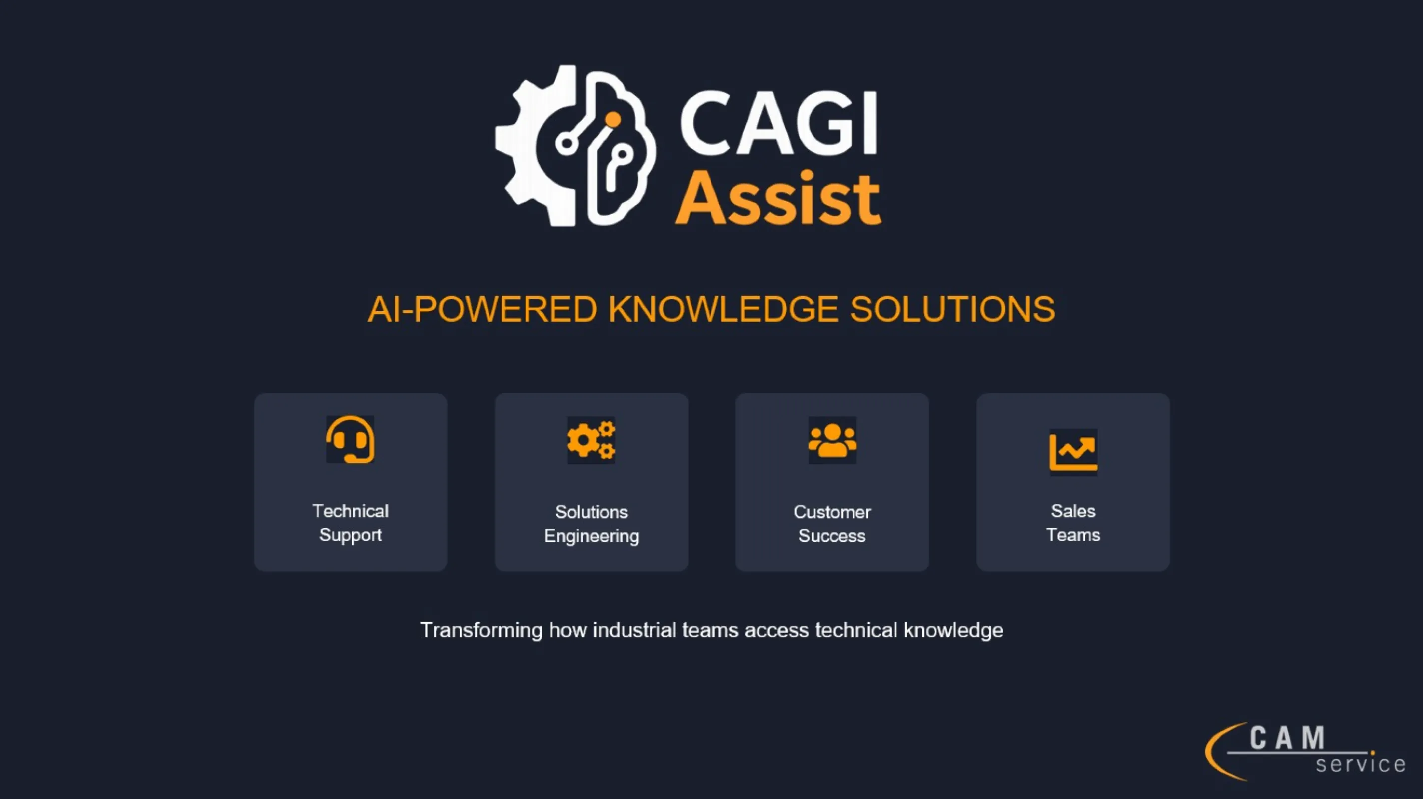 CAGI-Assist - AI powered knowledge solutions