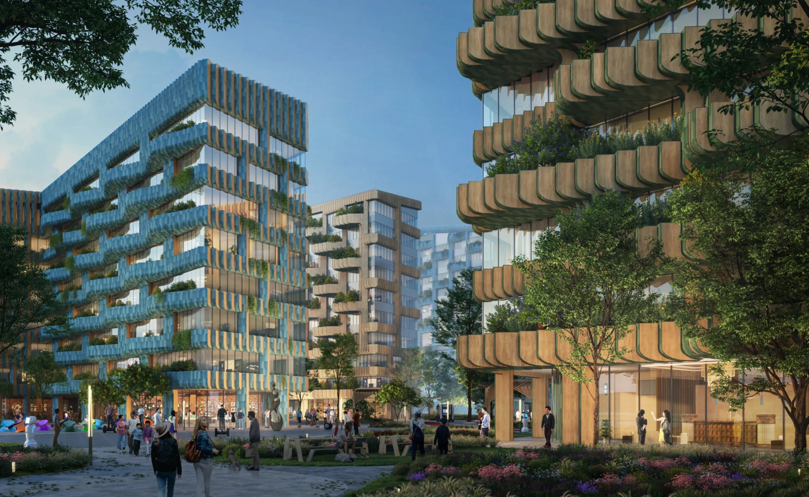 Jinan Urban Balcony | Residential, Masterplan