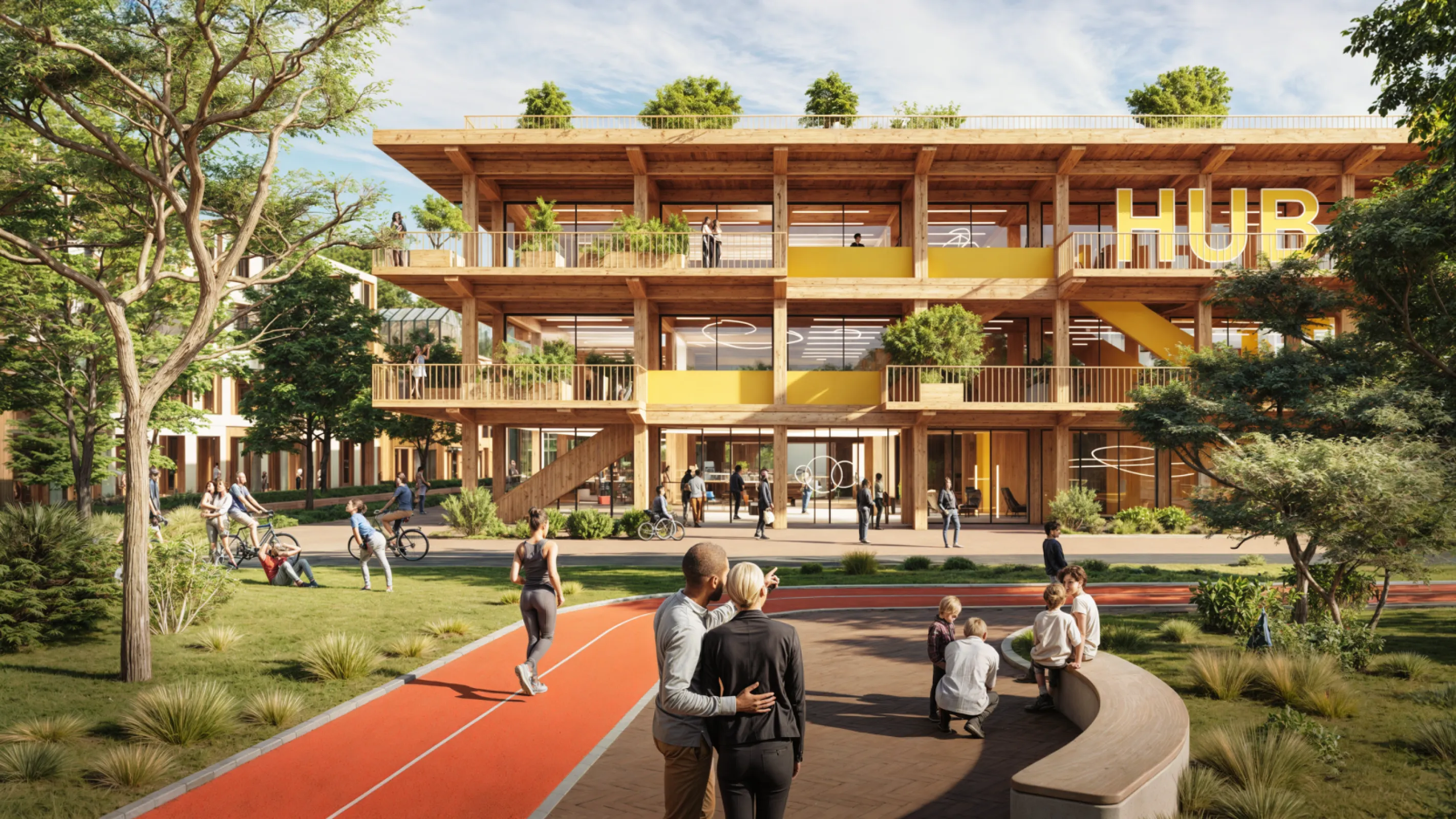 Mobility Hub Neudettelsau | Mobility, Residential