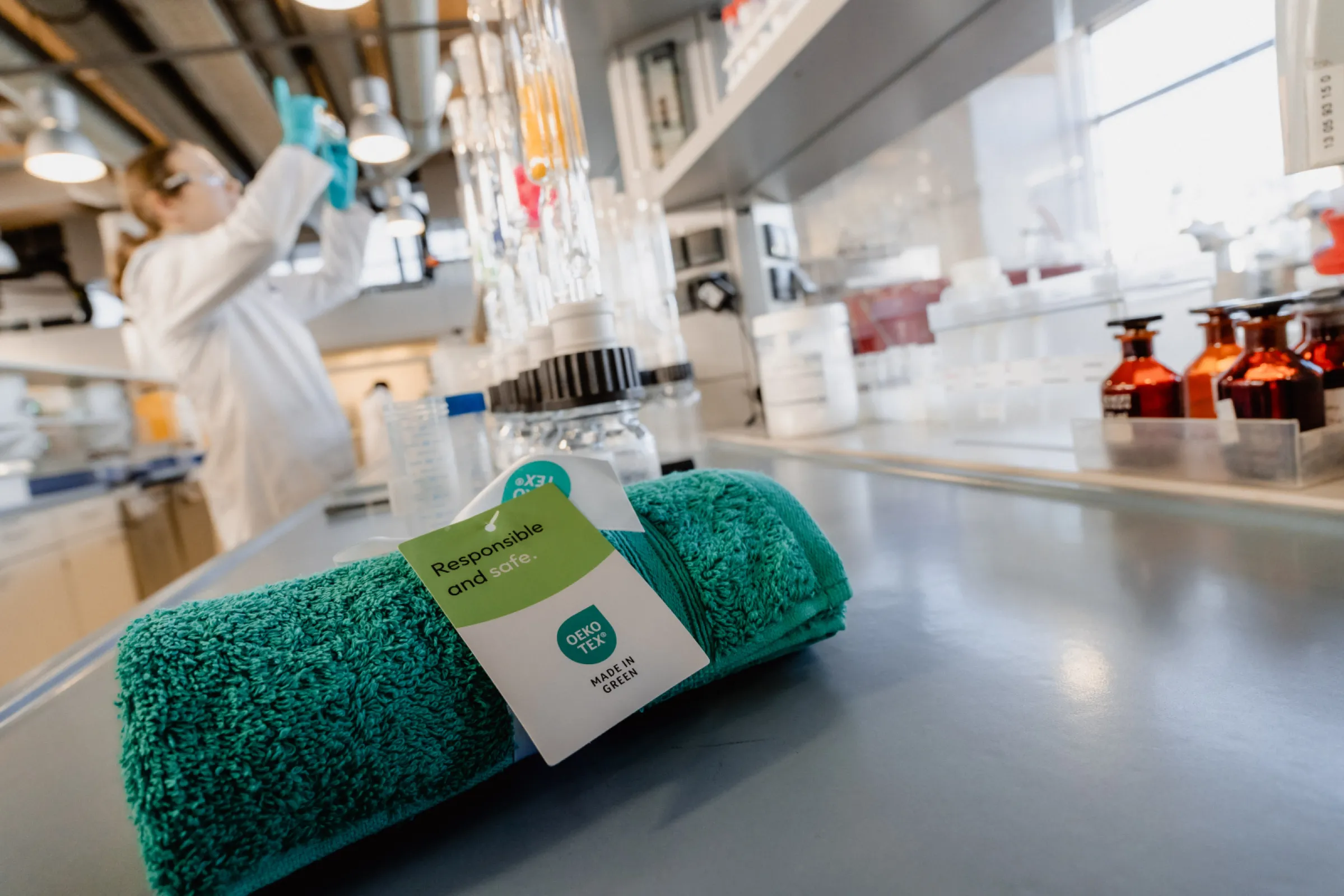 Nowadays, customers look for more than high-quality products alone. It is just as important to them that the items they purchase are safe from harmful substances and produced in an ethical and environmentally friendly way. The consumer has no way of checking either of these requirements while making their purchase – however, with our OEKO-TEX® product labels, we can make these features visible and provide a greater level of safety and transparency. Find out more: https://www.hohenstein.com/en/trust/oeko-tex/product-labels