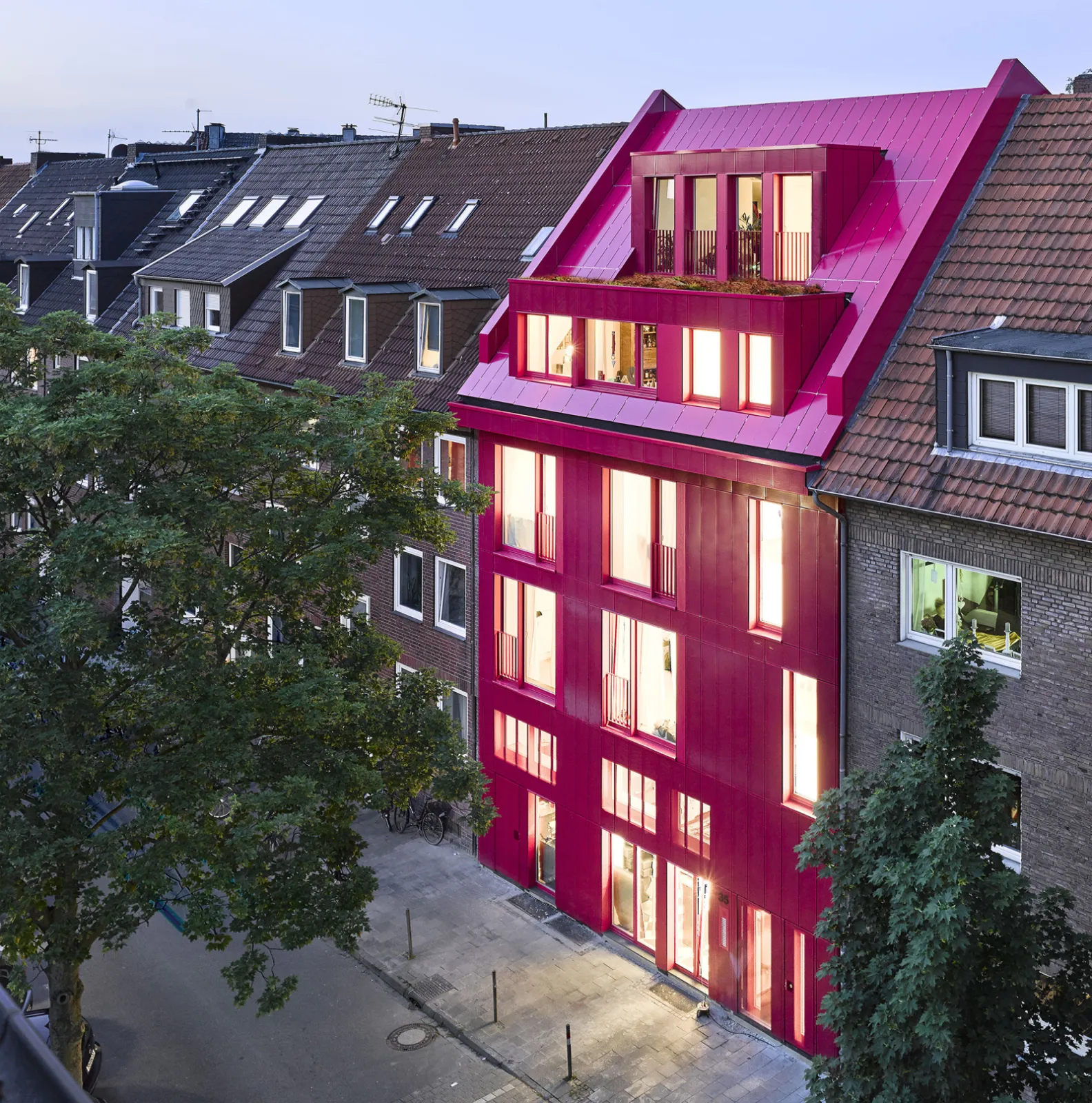RaspberryHouse, Muenster (Conversion of a residential building from the 50es)     © Roman Mensing