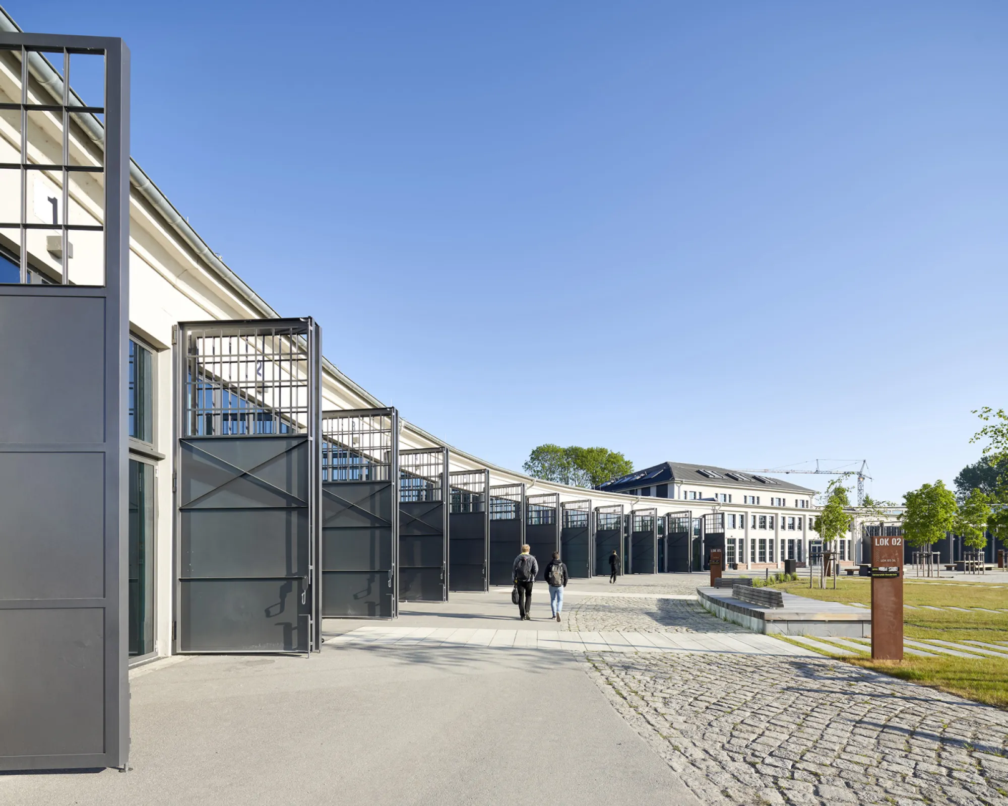 CIC - Coppenrath Innovation Centre, Osnabrueck   (Revitalization of a listed roundhouse [1913] and transformation to an AI Hub)     © Nils Koenning