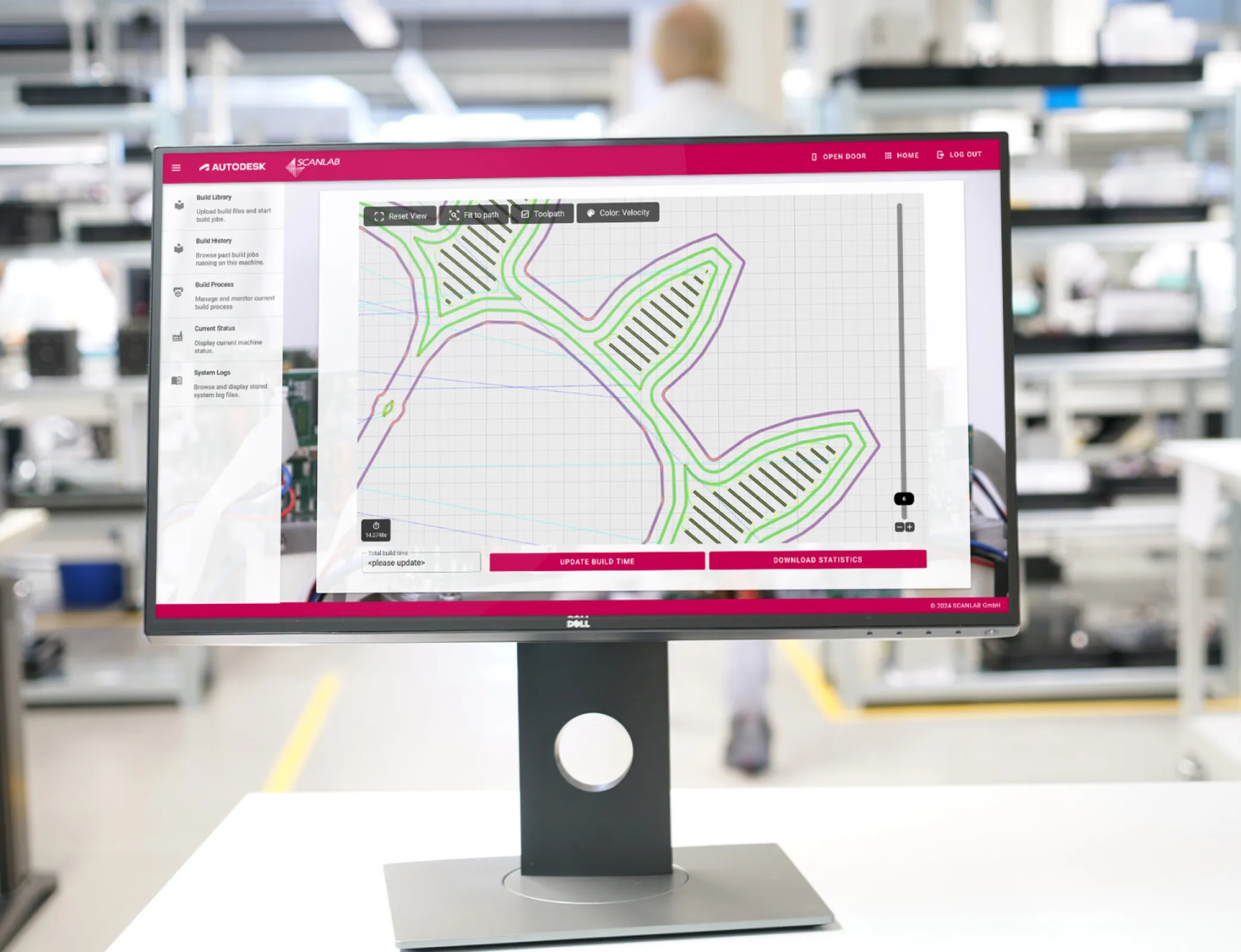 Integration of SCANmotionControl software and AI-based point-wise laser power optimization