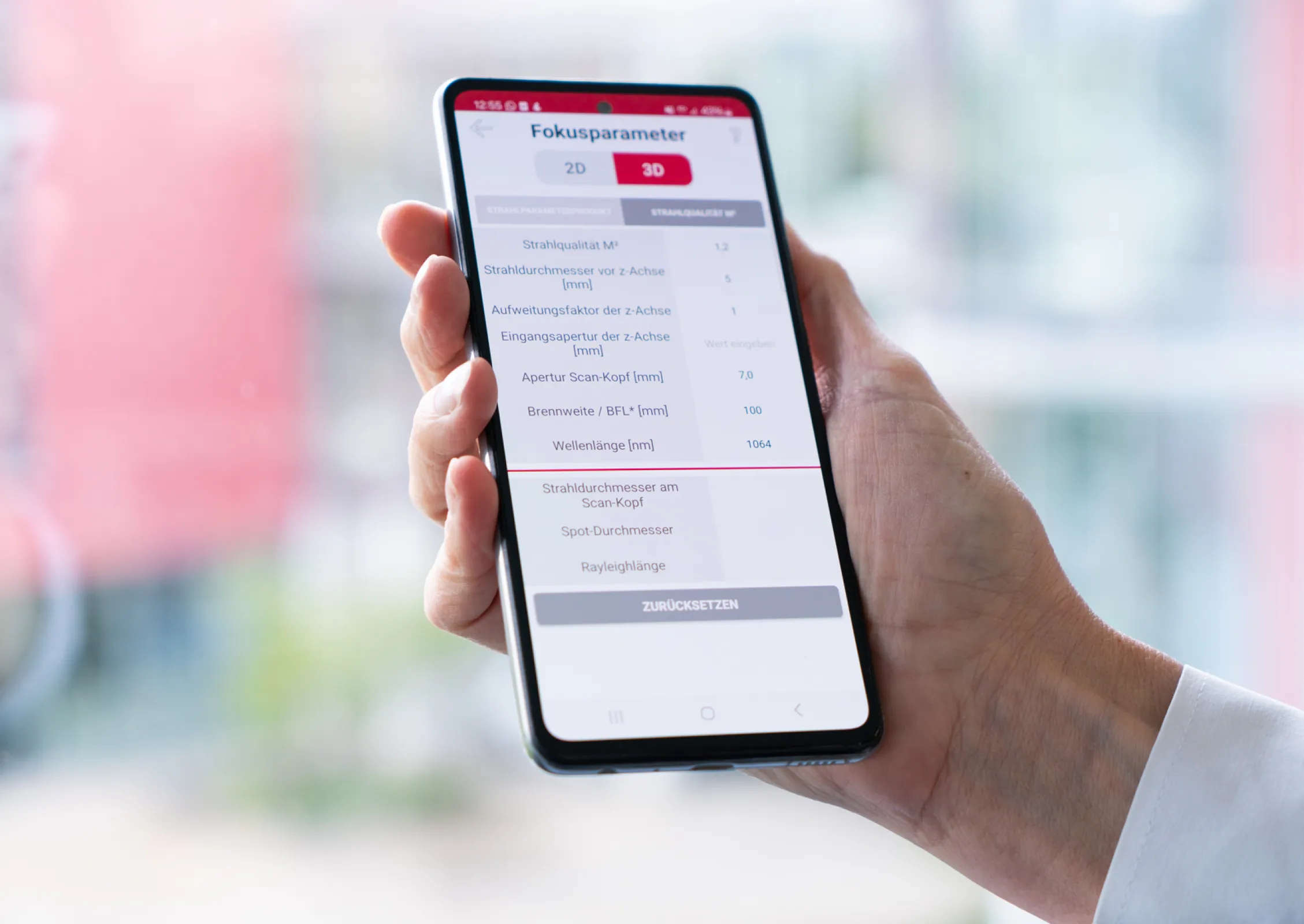 SCANcalc app allows complex calculations for 2D and 3D scan systems