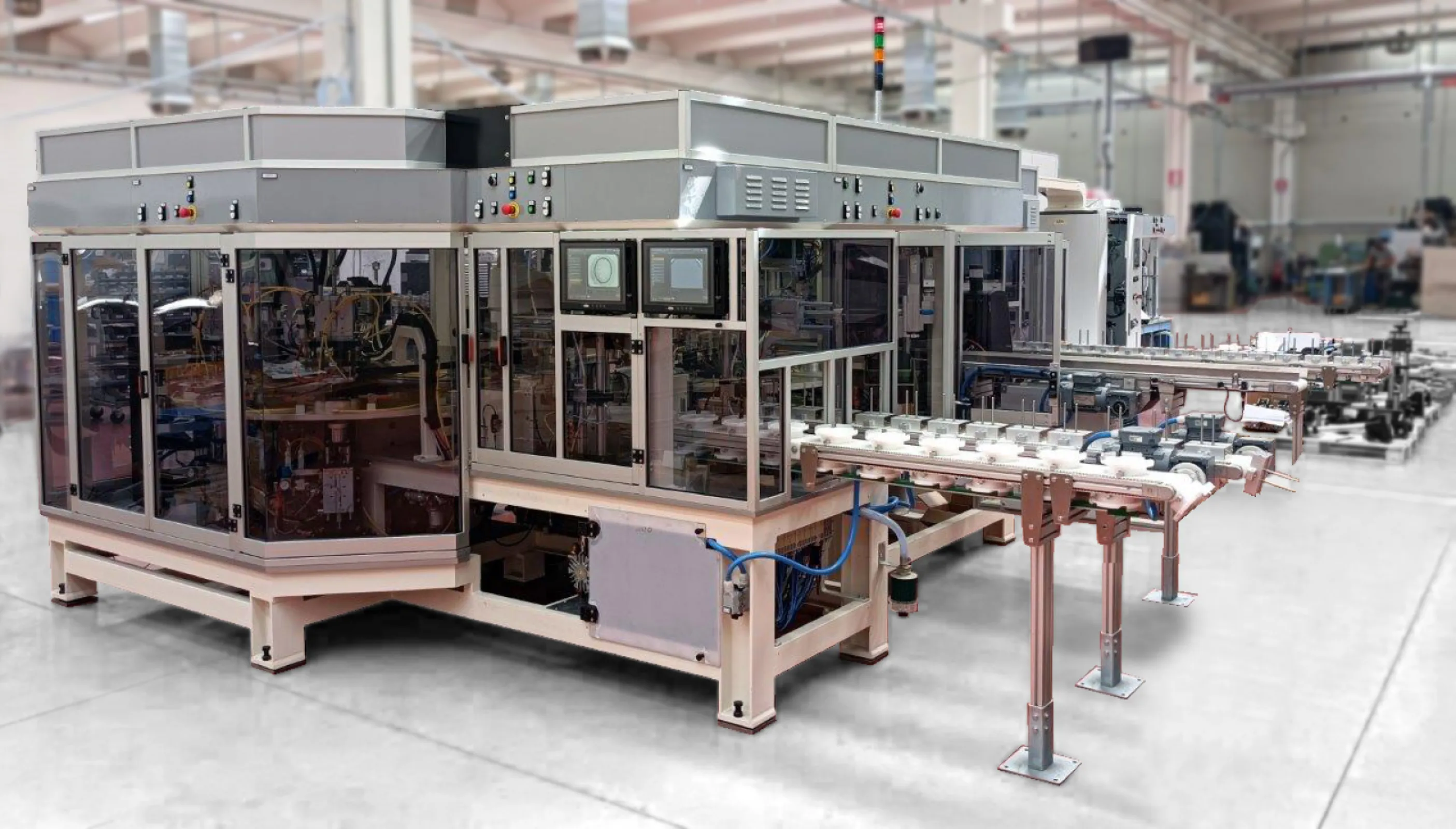 Automatic Base Plate & Flange Assembly Machine