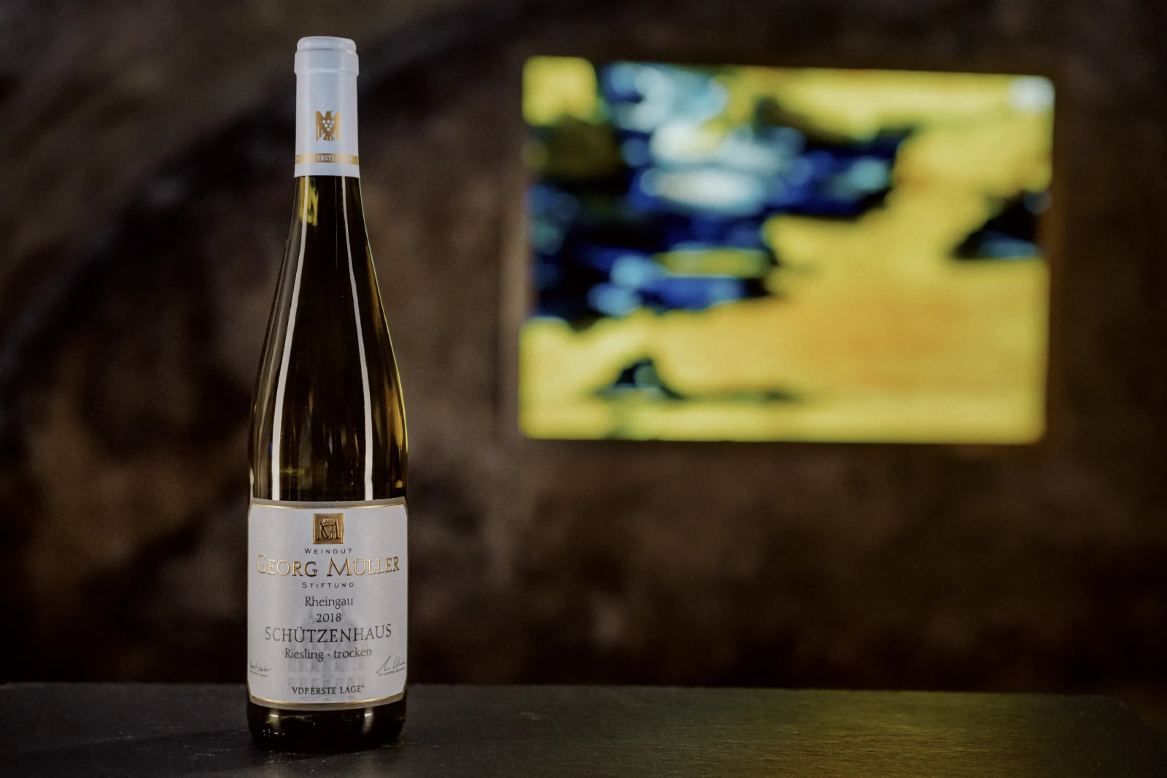 Wine and art in our contemporary art cellar