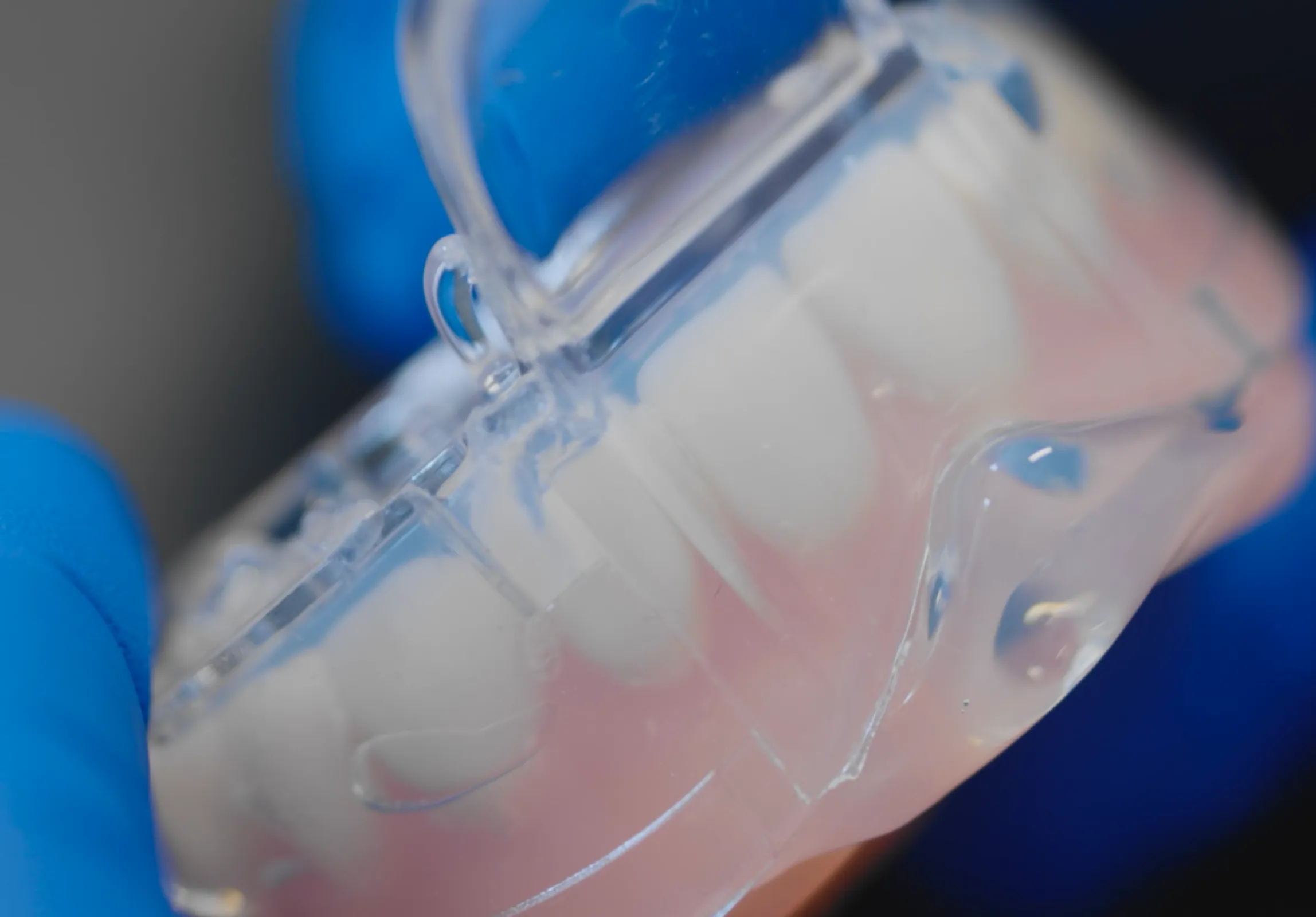 Suitable for Injection Mould technique - very clear and hard