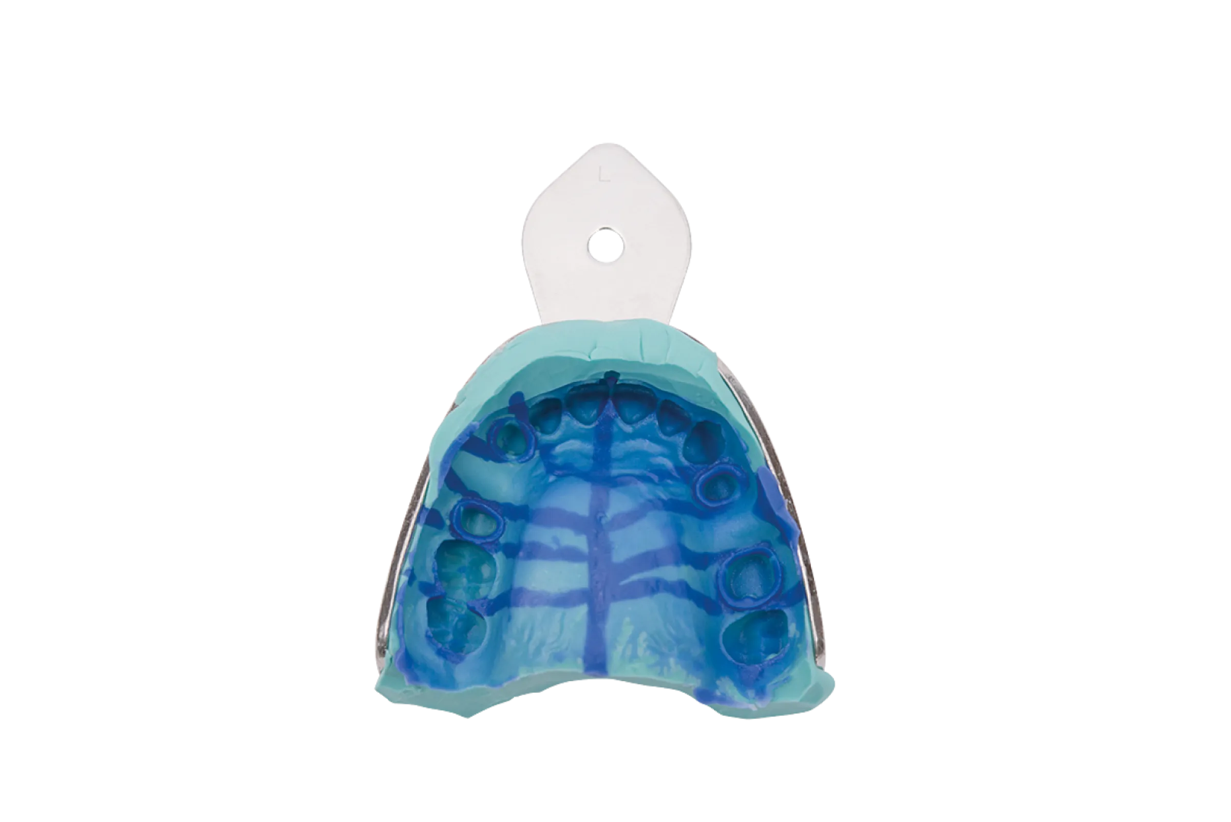 Silect putty and light made with 2-step technique