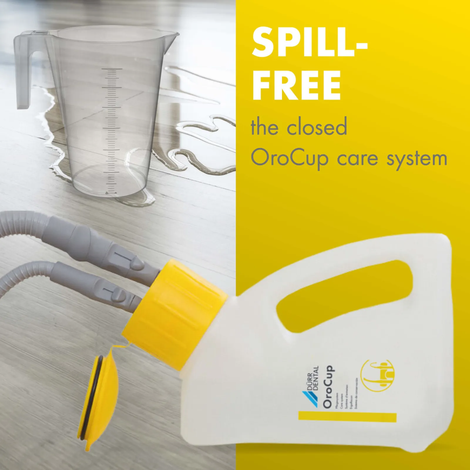 OroCup care system, the right tool for suction disinfection & cleaning
