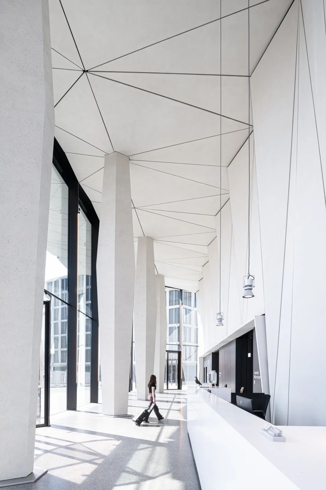 Entrance Highrise Building